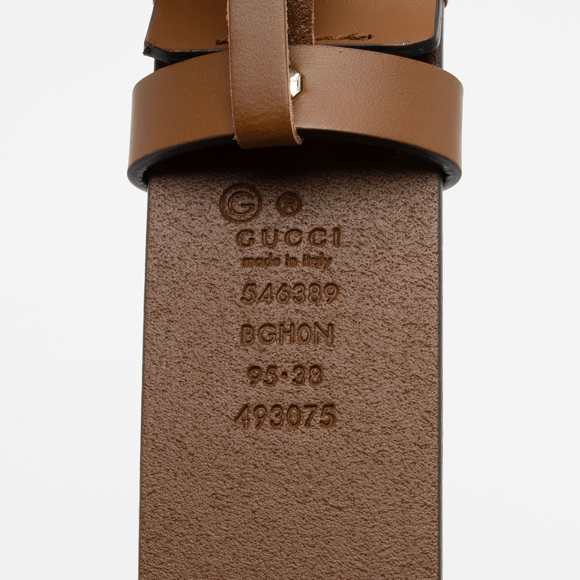 Gucci Leather Interlocking G Belt - Size 38 / 95 (SHF-gSUDgk)