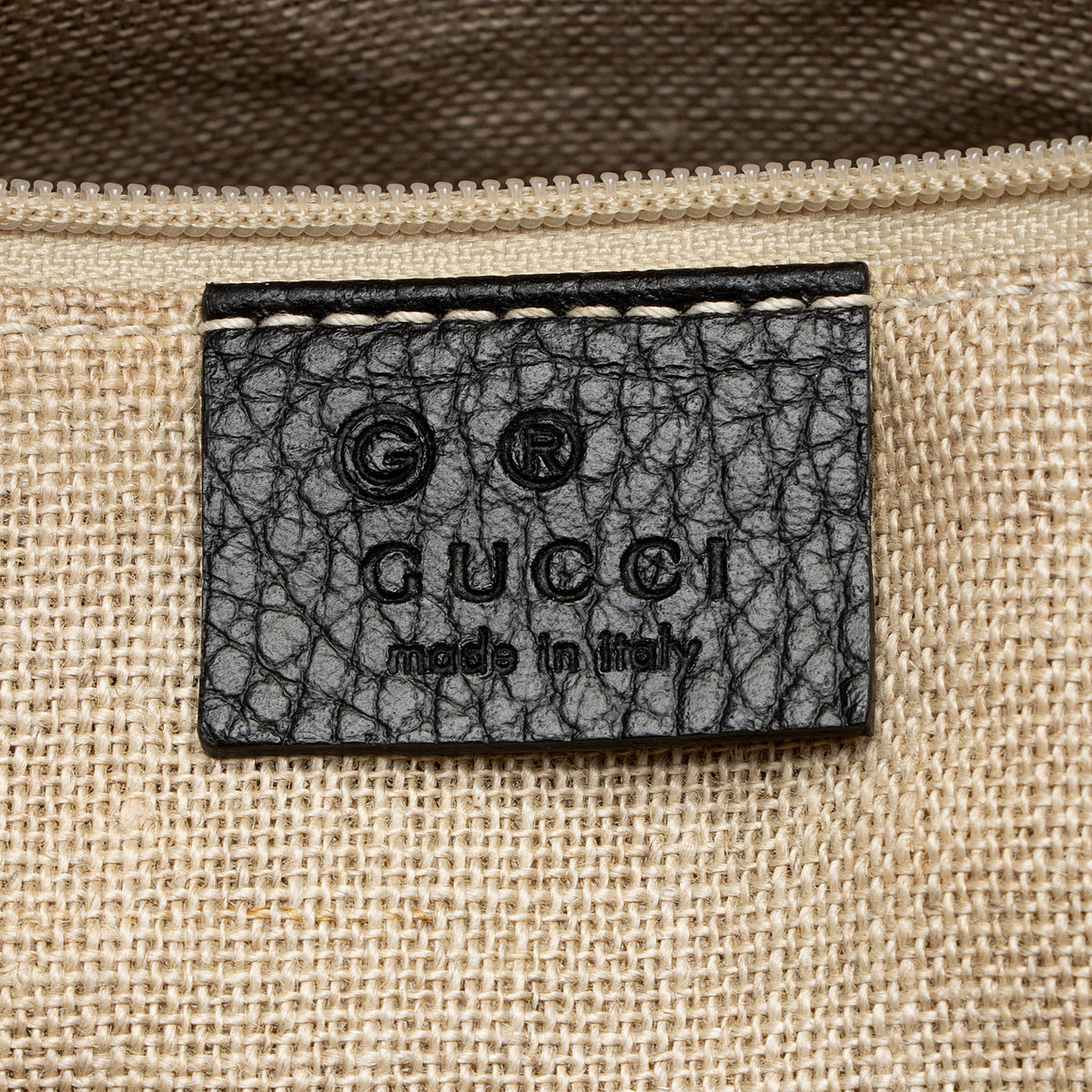 Gucci Leather Interlocking G Charm Hobo