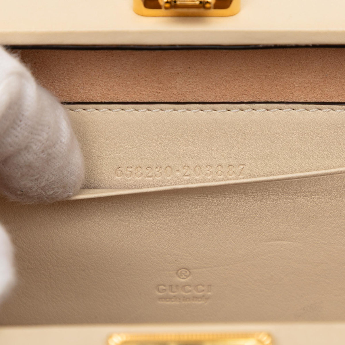 Gucci Leather Interlocking G Crossbody
