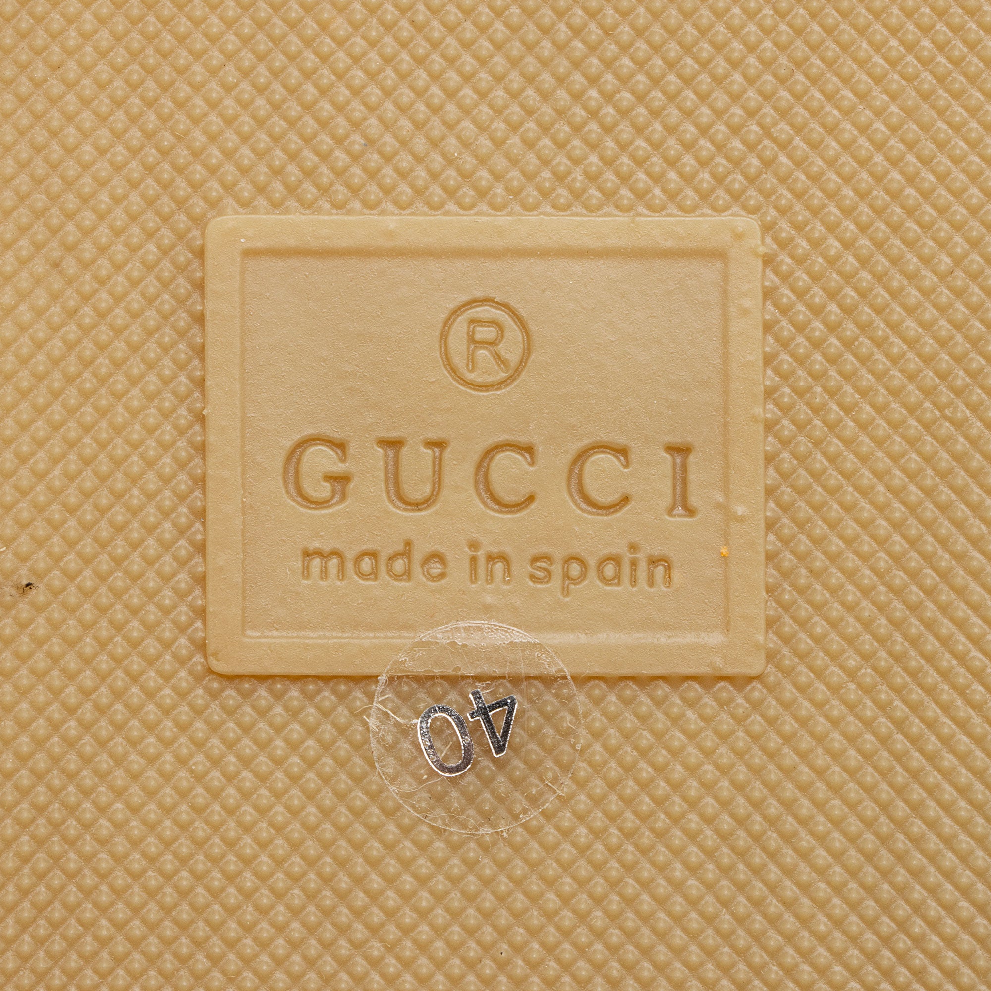 Gucci Leather Interlocking G Cutout Espadrille Slide Sandals - Size 10 / 40
