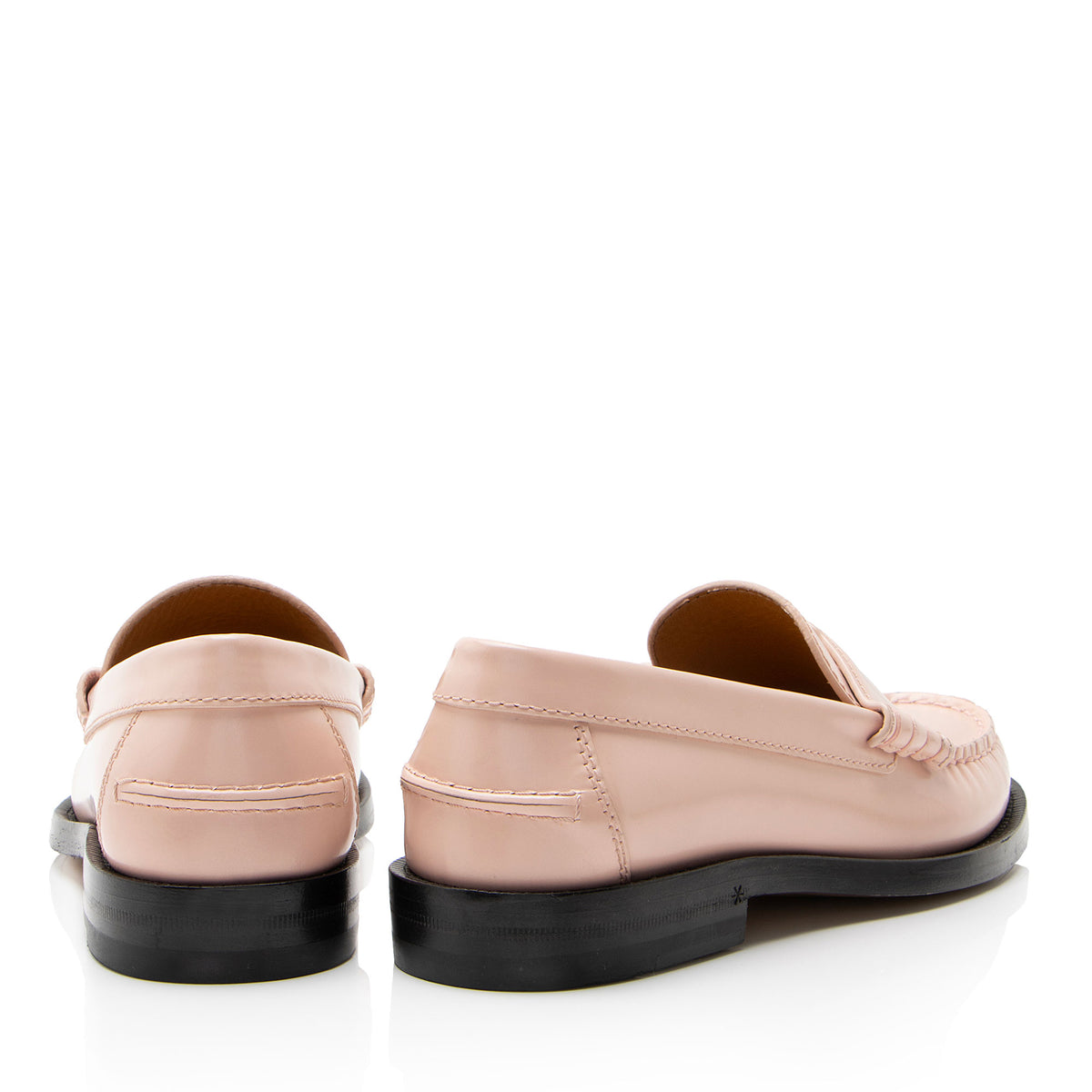 Gucci Leather Interlocking G Cutout Loafers - Size 6.5 / 36.5