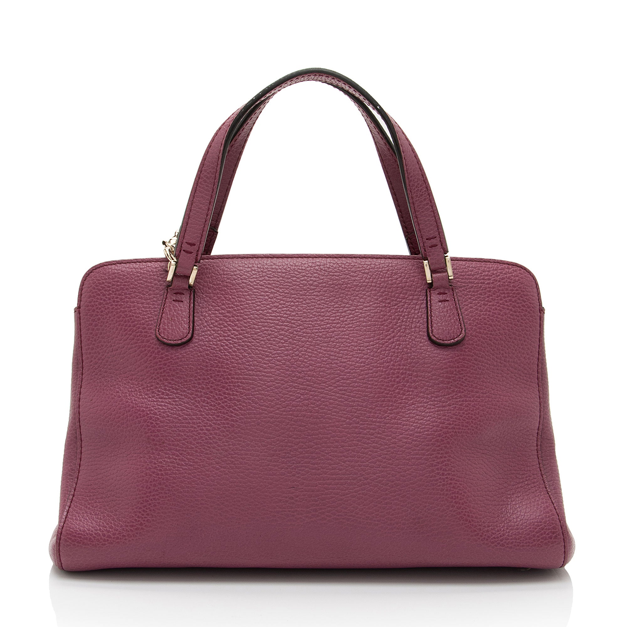 Gucci Leather Lady Dollar Satchel