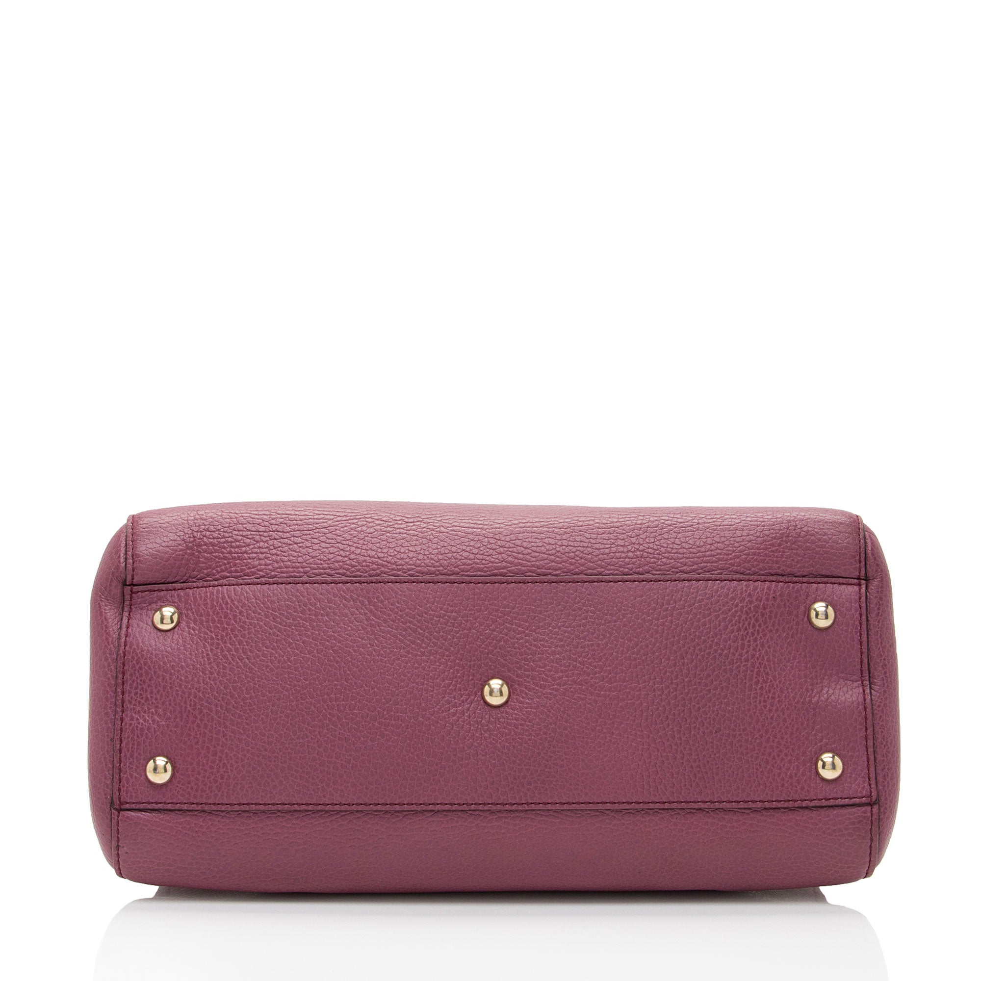 Gucci Leather Lady Dollar Satchel