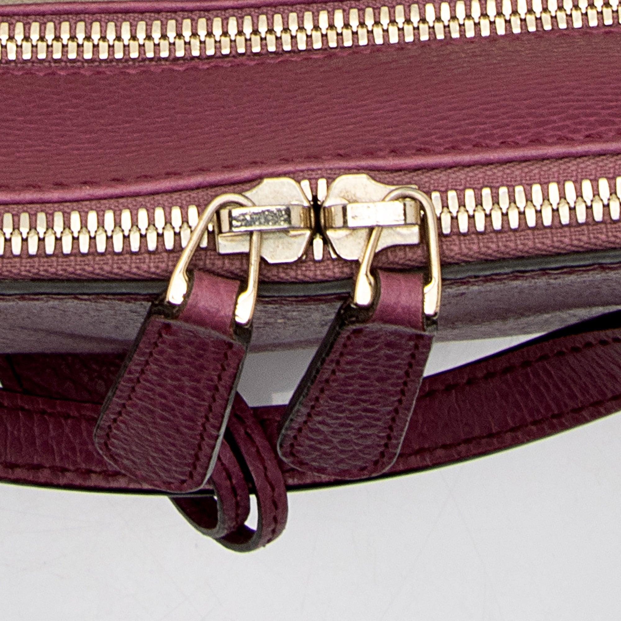 Gucci Leather Lady Dollar Satchel