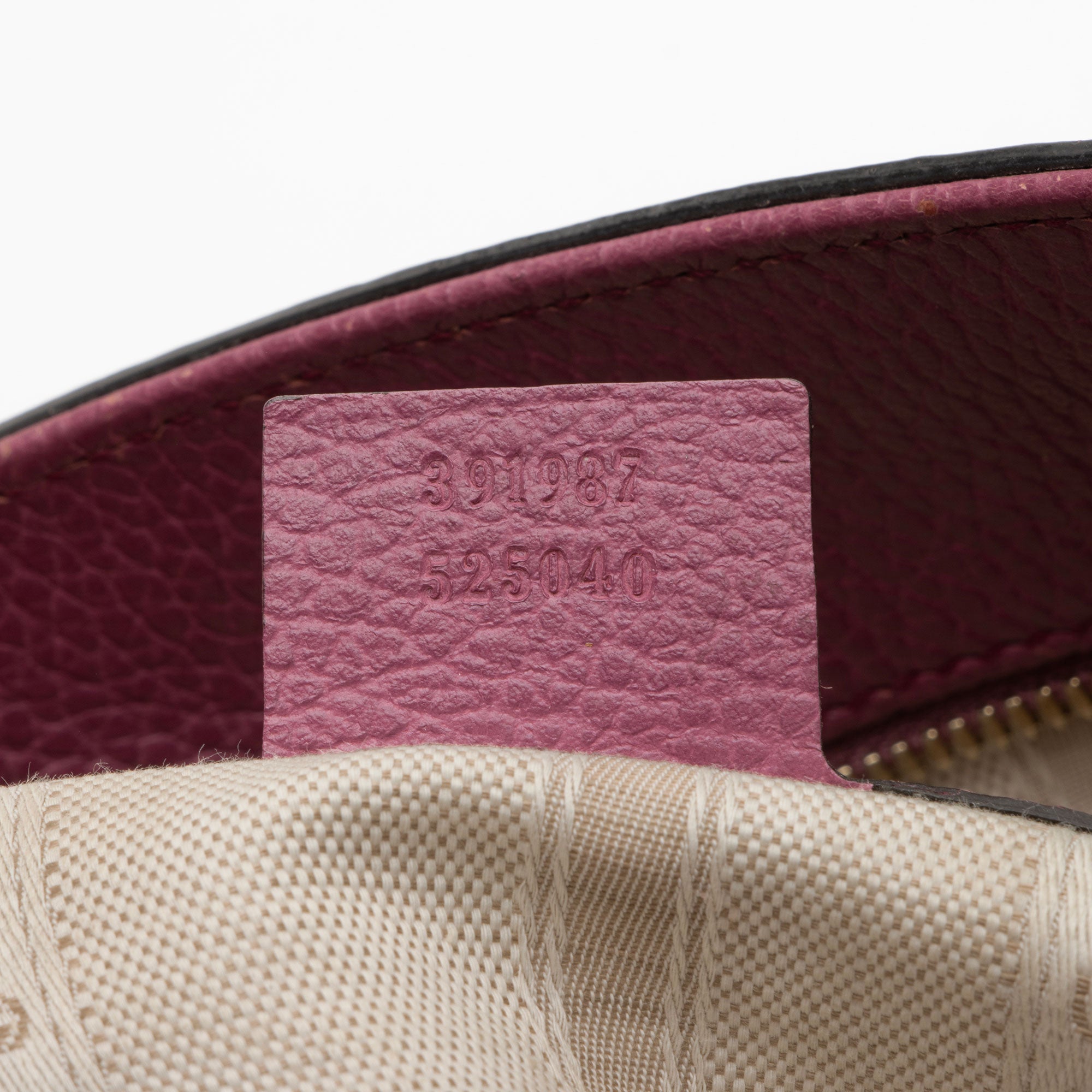 Gucci Leather Lady Dollar Satchel