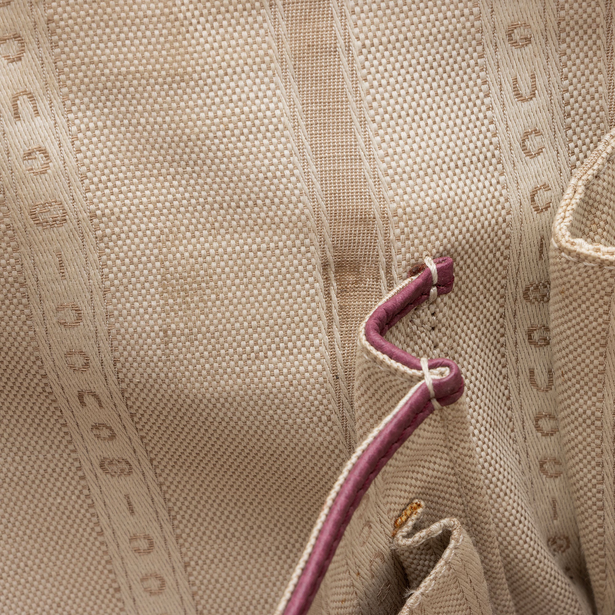 Gucci Leather Lady Dollar Satchel