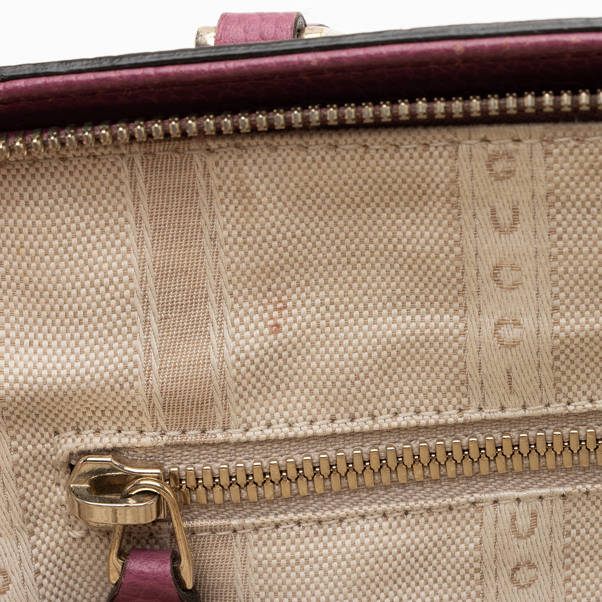 Gucci Leather Lady Dollar Satchel