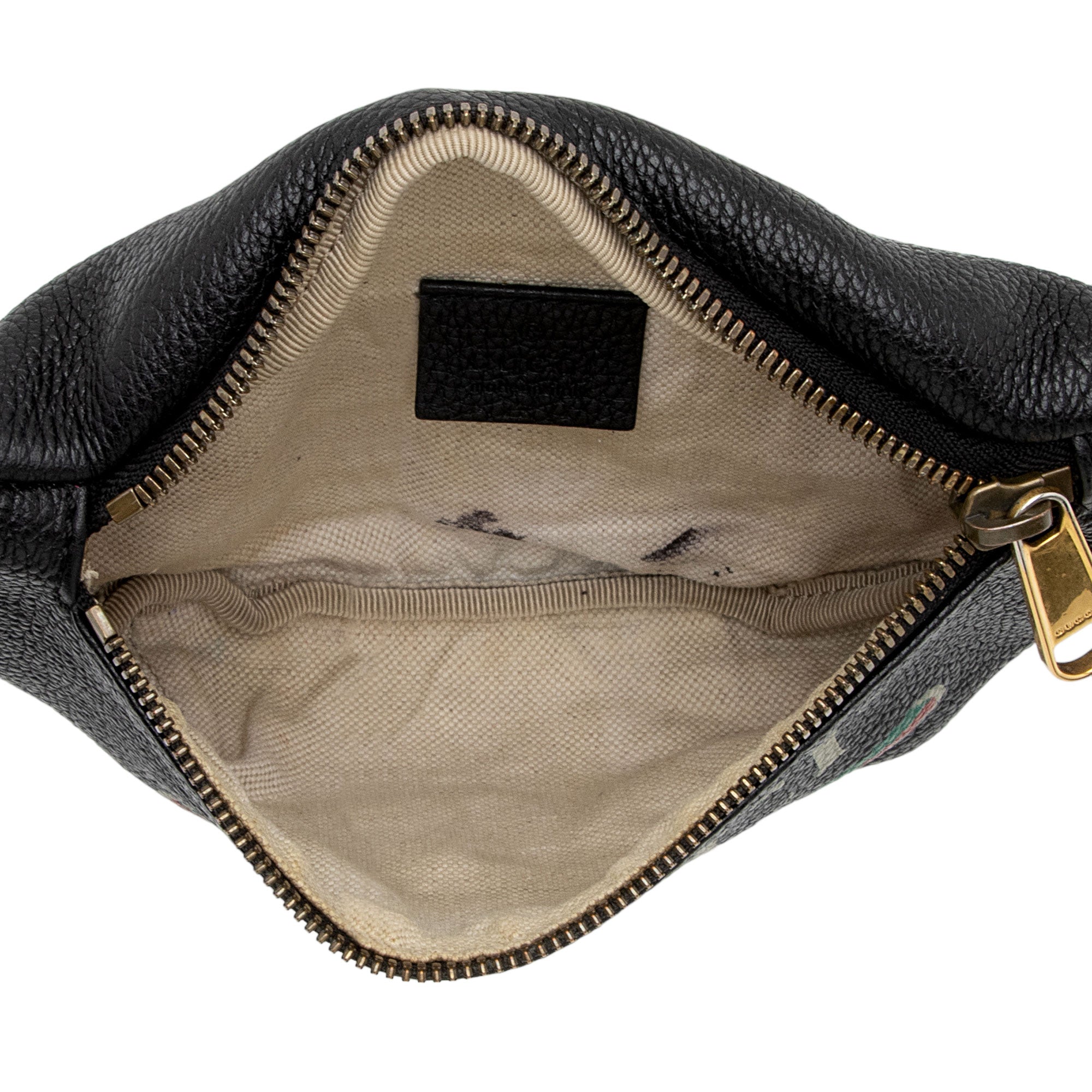 Gucci Leather Logo Belt Bag (SHF-NyrC5V)