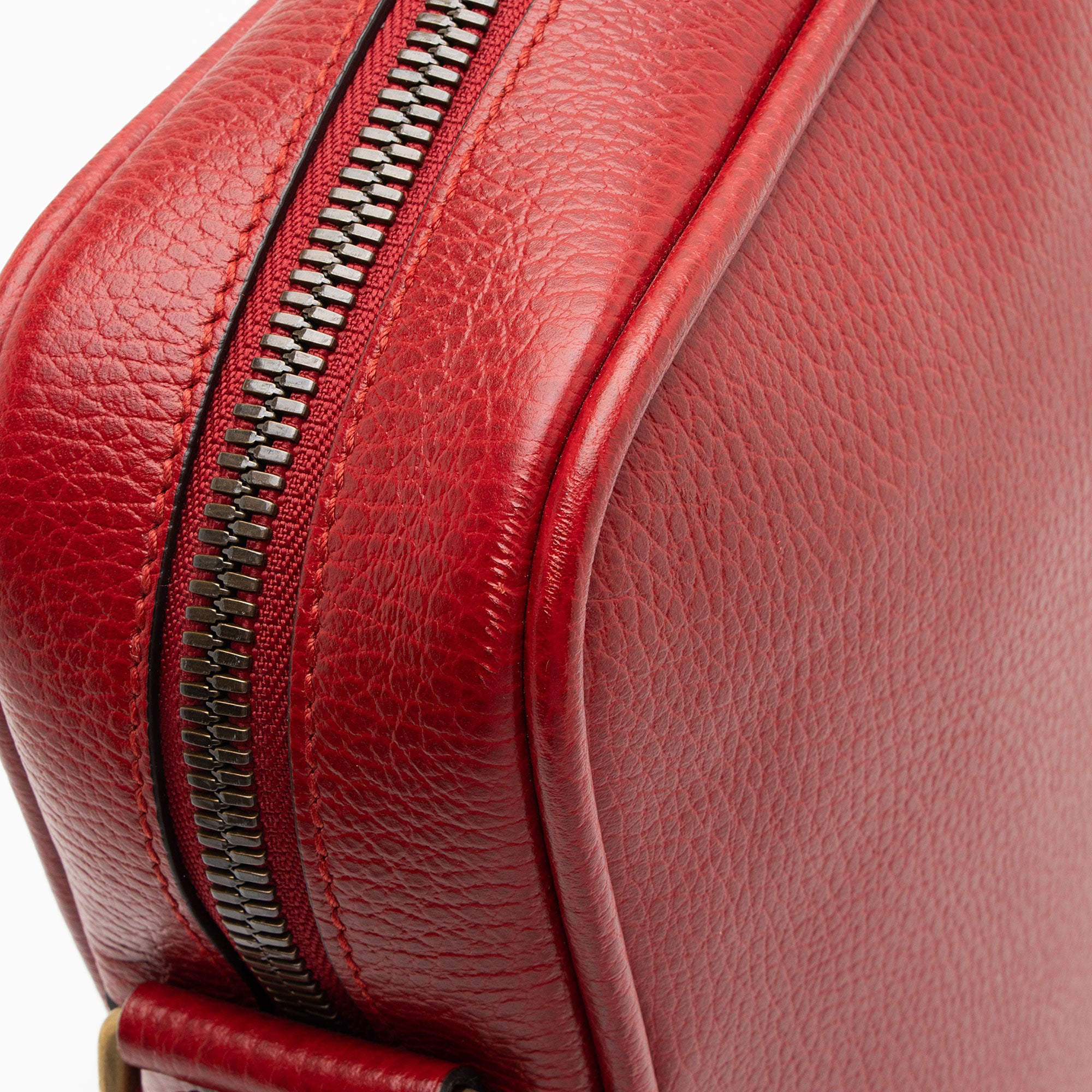 Gucci Leather Logo Messenger