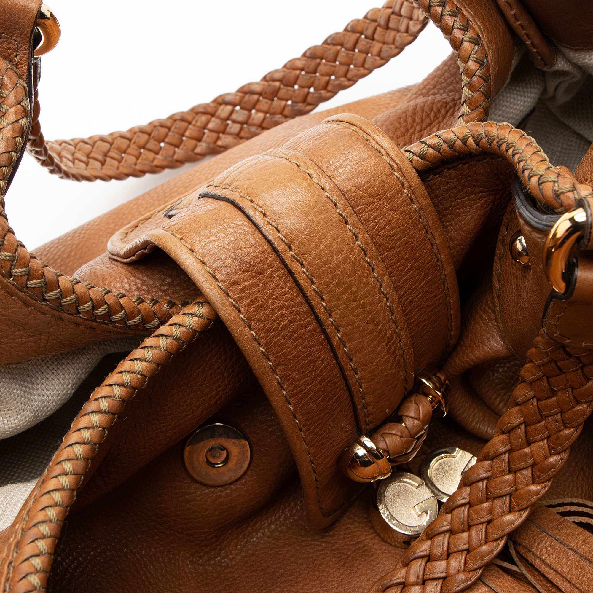 Gucci Leather Marrakech Medium Shoulder Bag