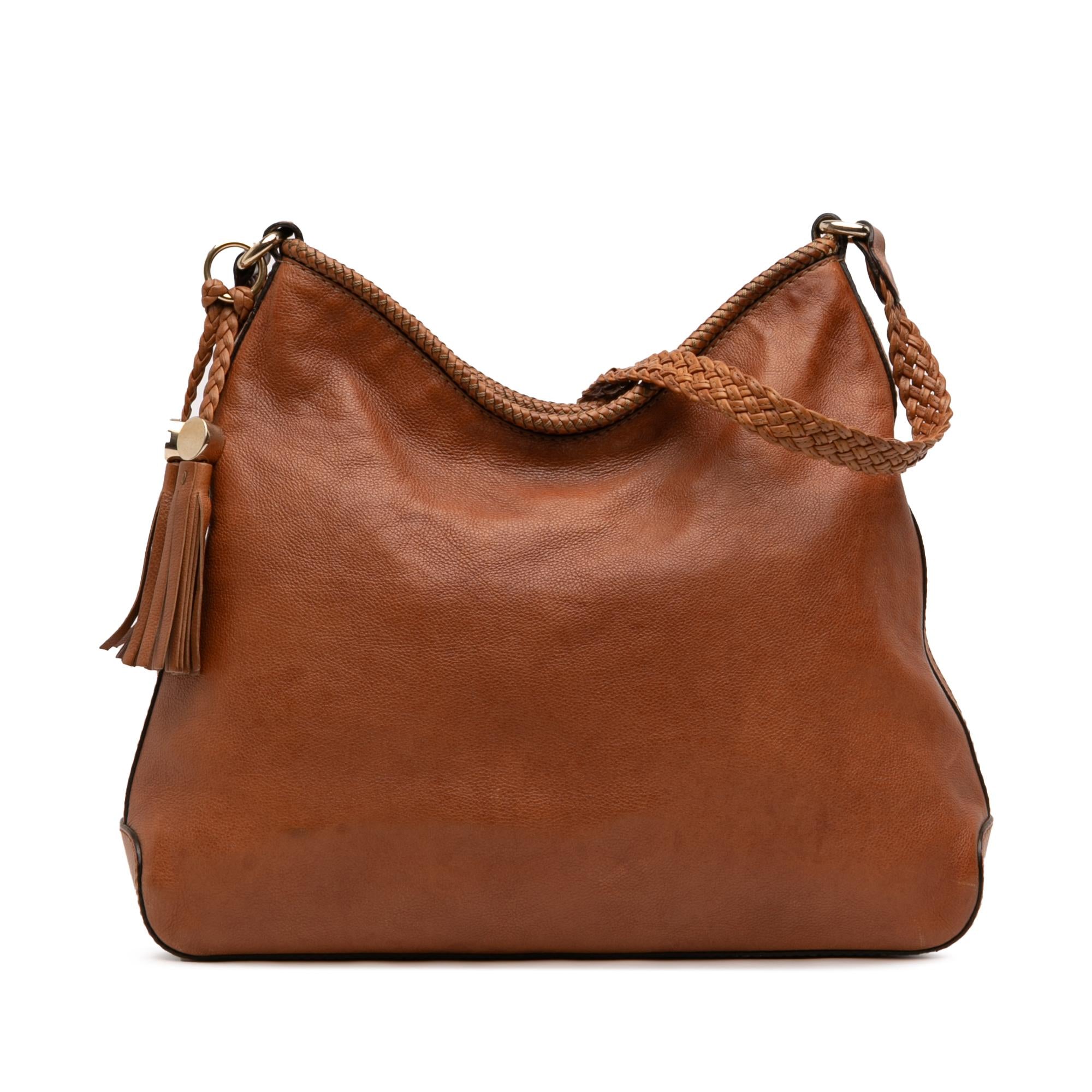 Gucci Leather Marrakech Shoulder Bag