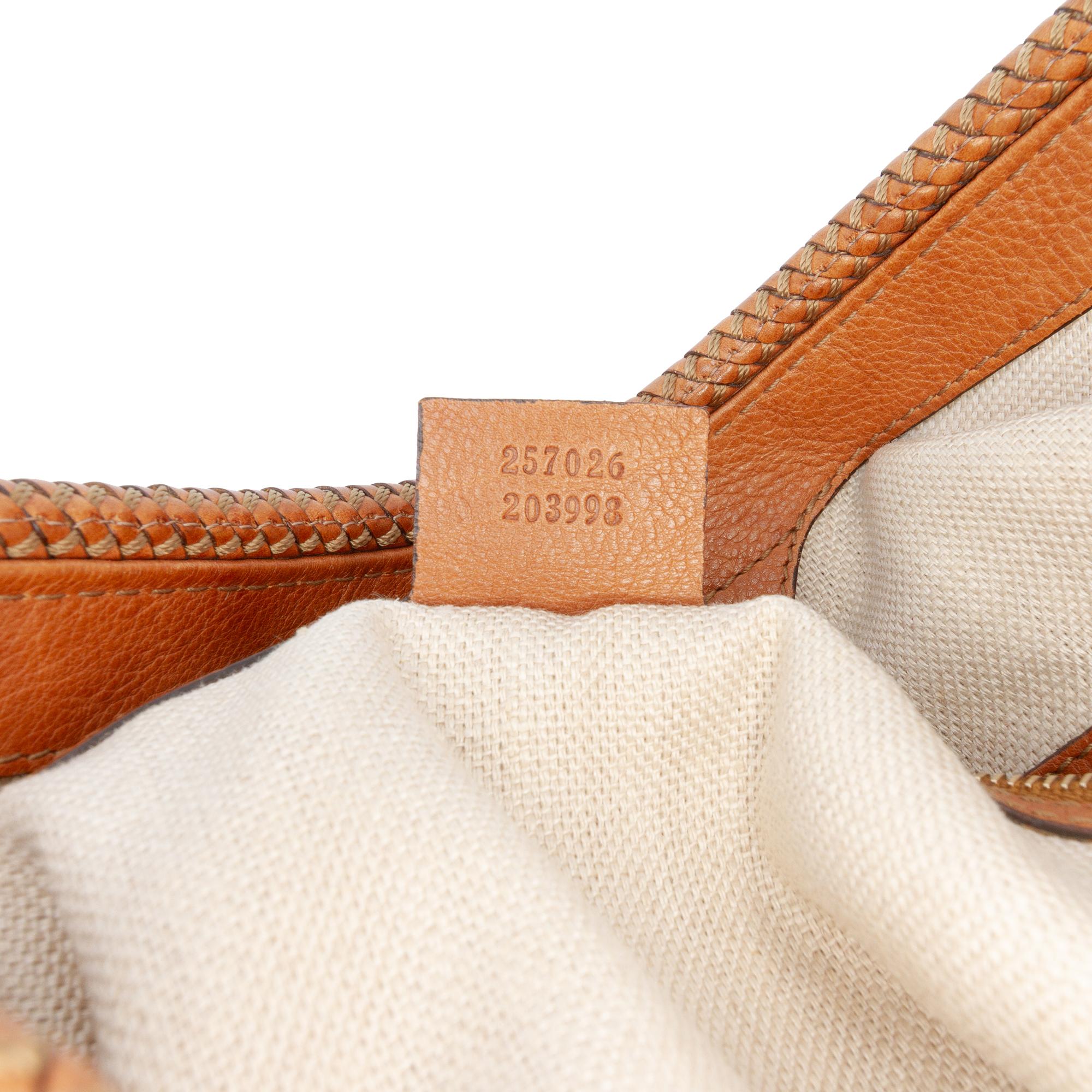 Gucci Leather Marrakech Shoulder Bag