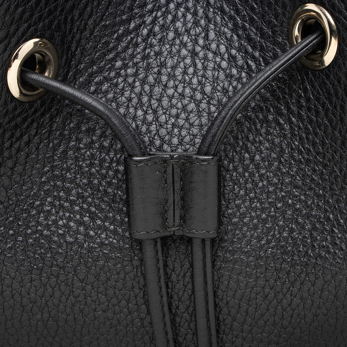 Gucci Leather Miss Bamboo Bucket Bag