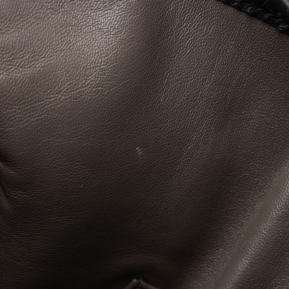 Gucci Leather Miss Bamboo Bucket Bag