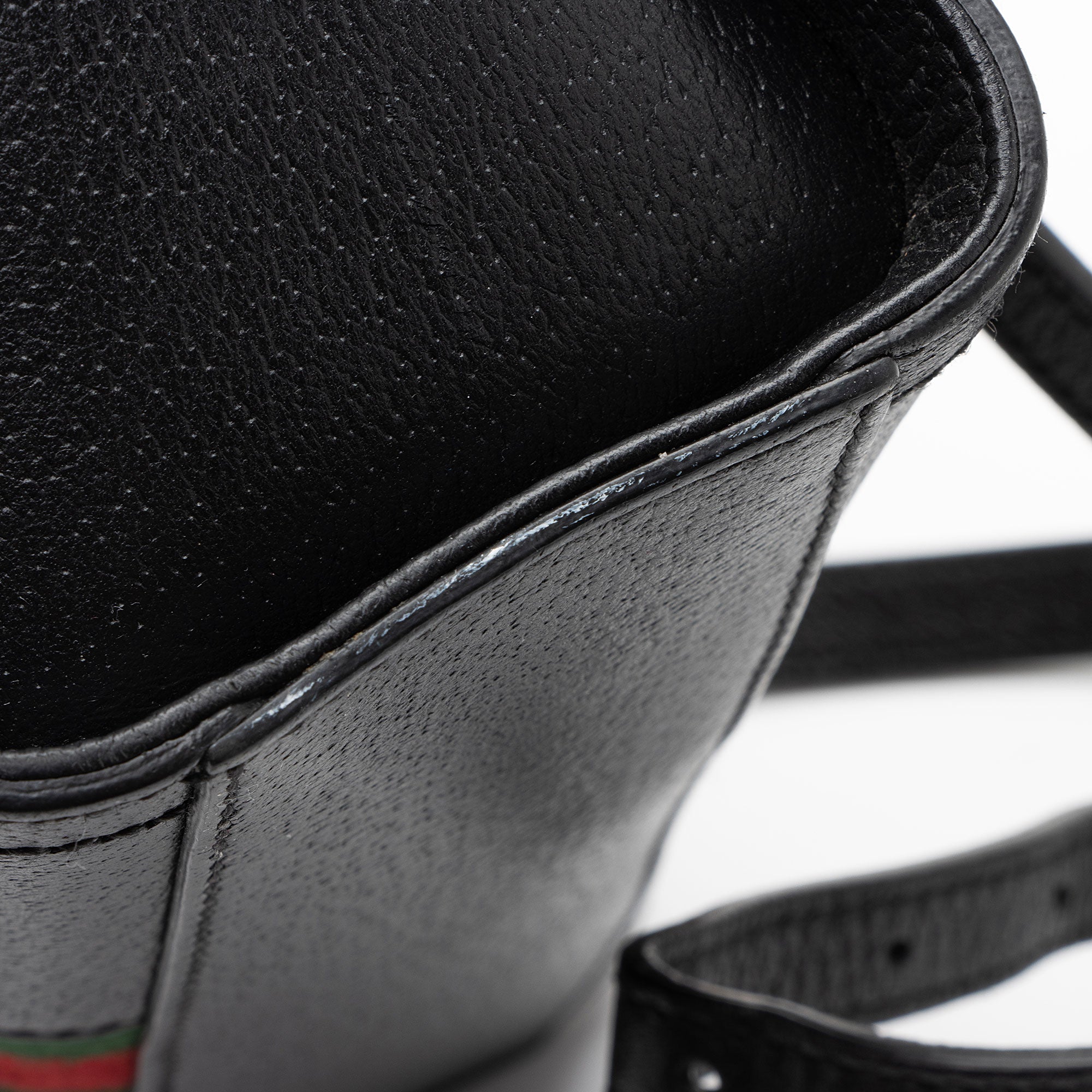 Gucci Leather Ophidia Small Tote