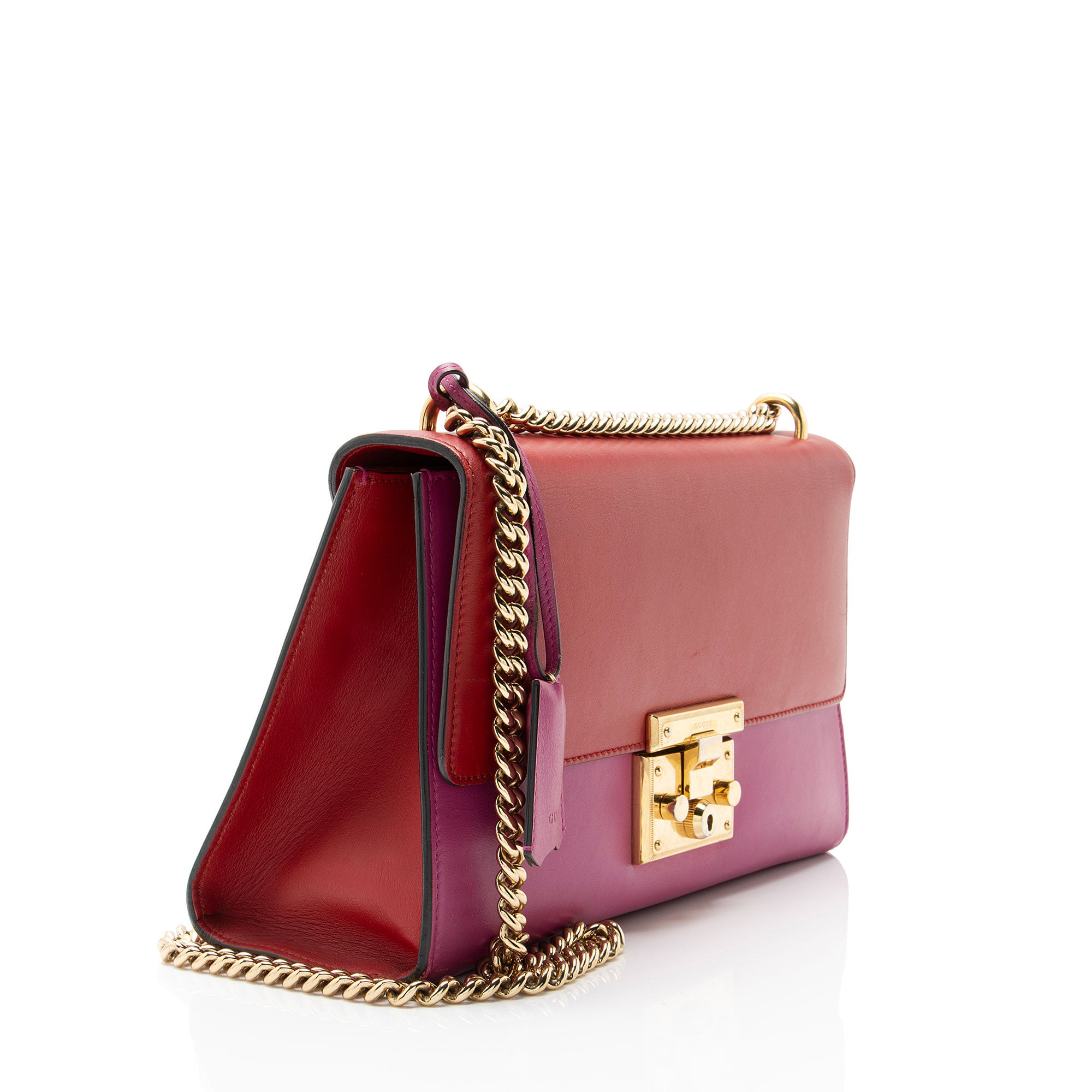 Gucci Leather Padlock Medium Shoulder Bag