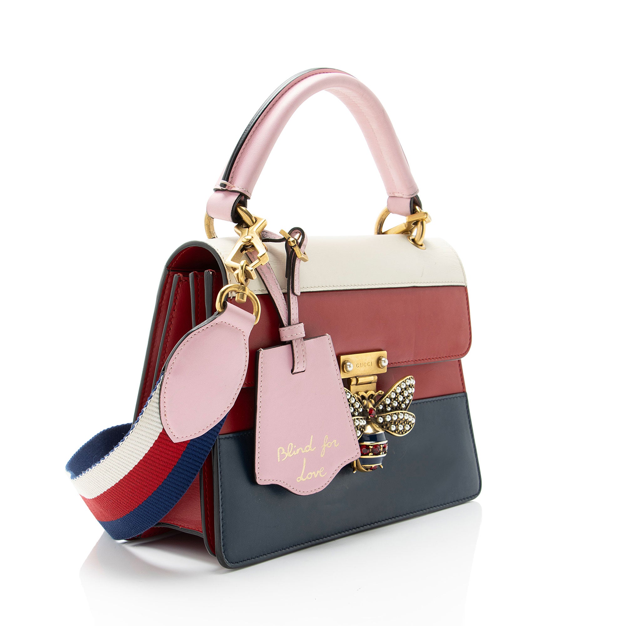 Gucci Leather Queen Margaret Top Handle