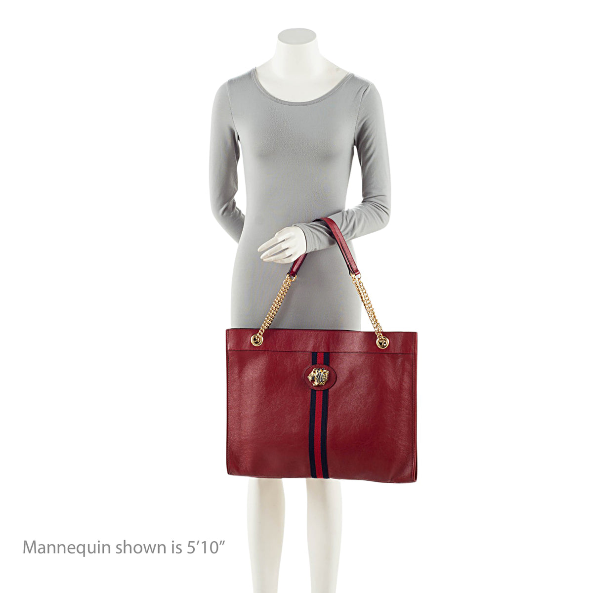 Gucci Leather Rajah Large Tote