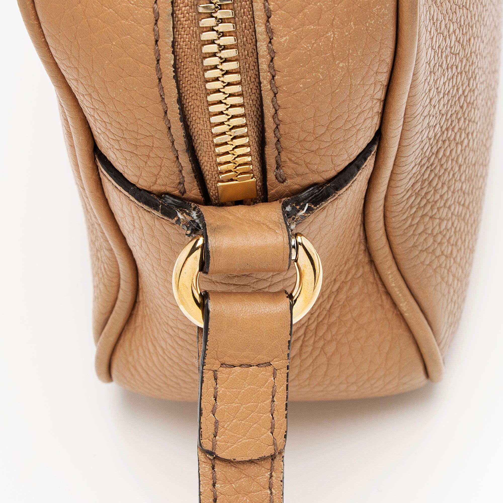 Gucci Leather Soho Disco Bag (SHF-ccMpml)