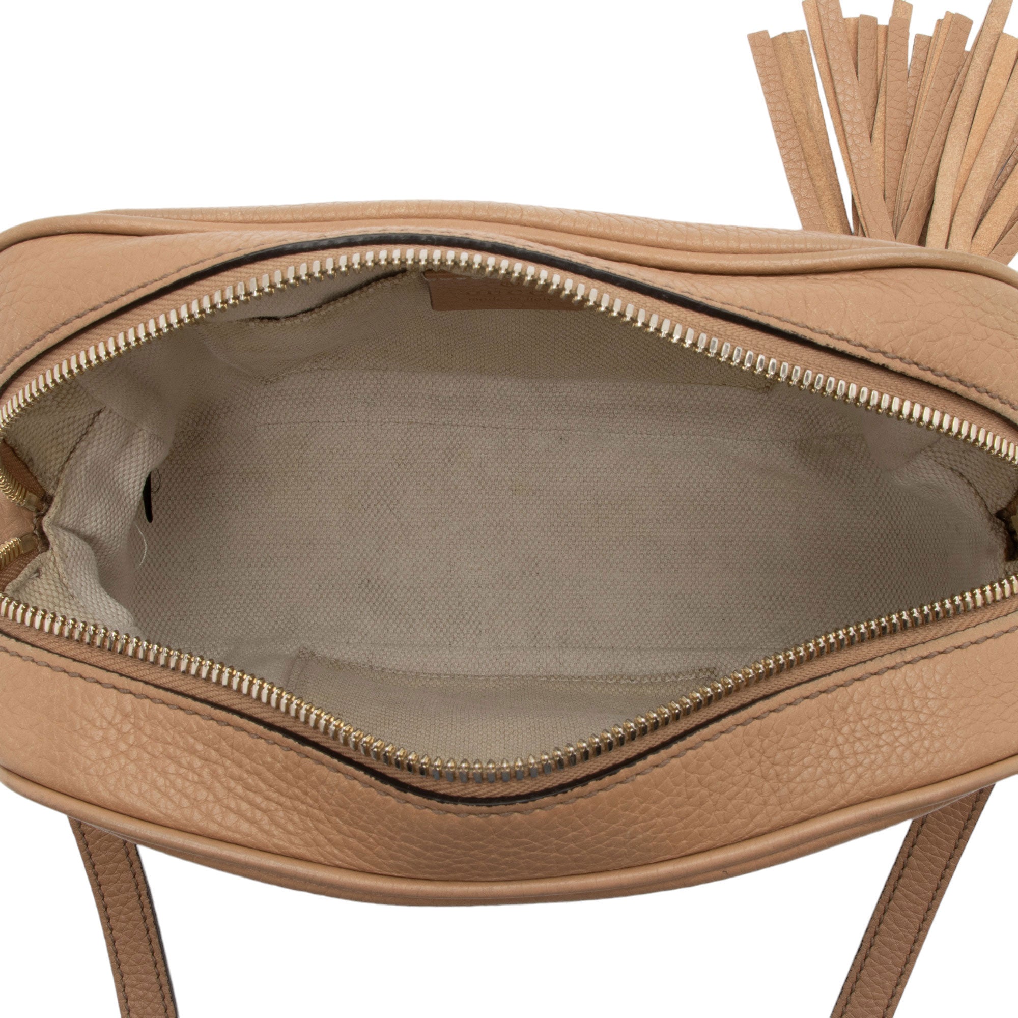 Gucci Leather Soho Disco Bag (SHF-ccMpml)