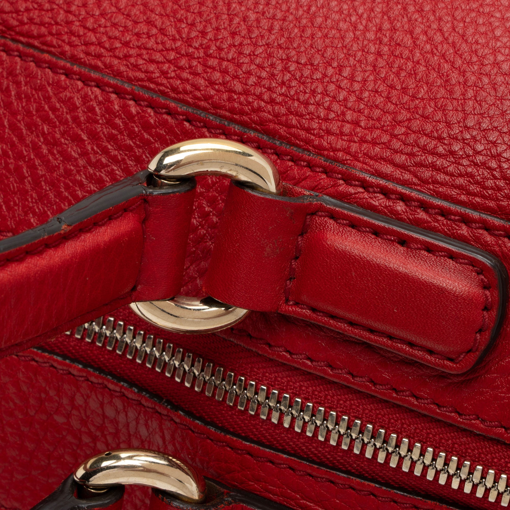 Gucci Leather Soho Medium Boston Bag (SHF-Xicyed)