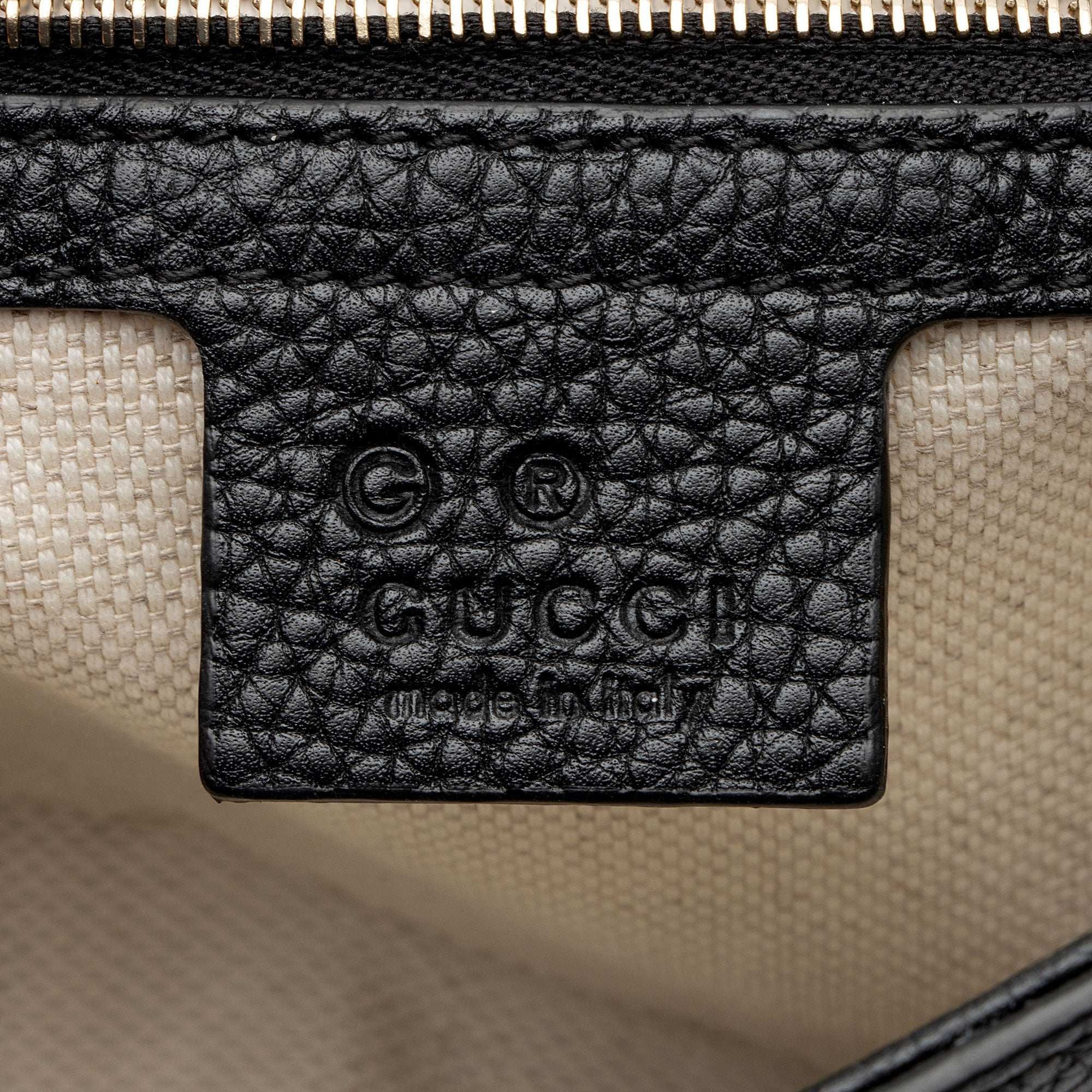 Gucci Leather Soho Medium Flap Bag