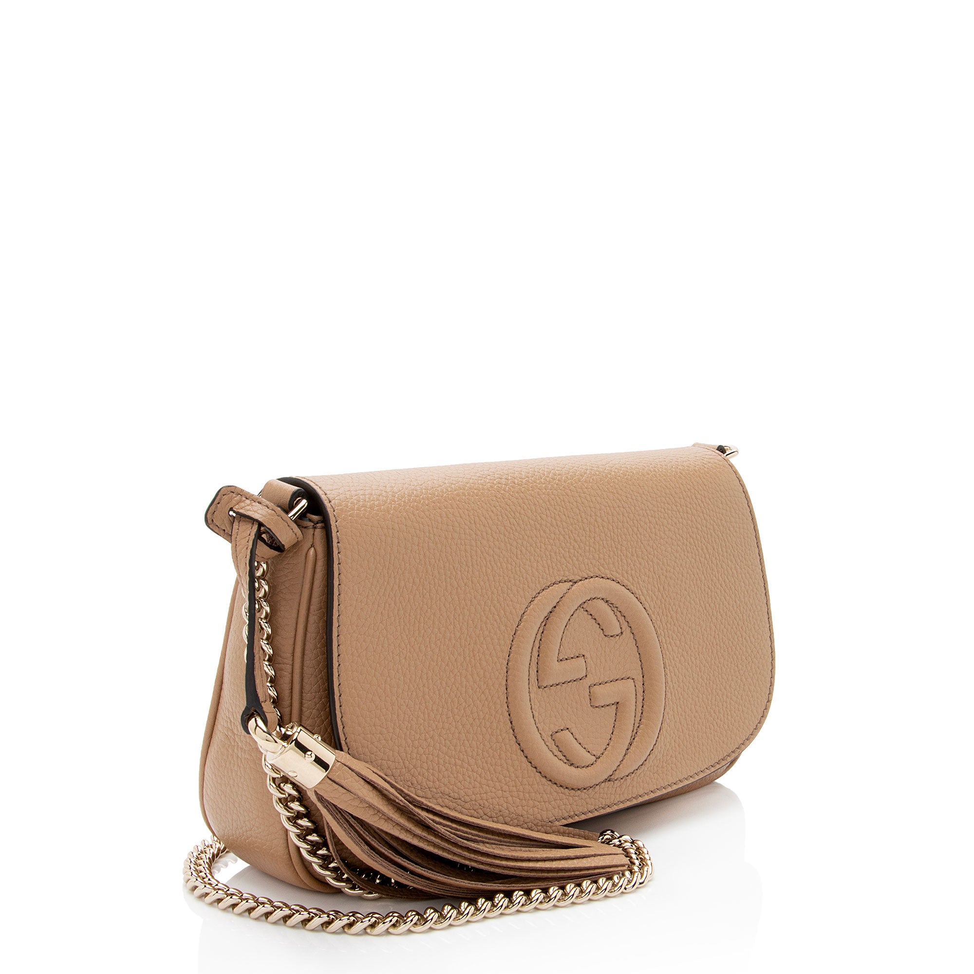 Gucci Leather Soho Medium Flap Bag