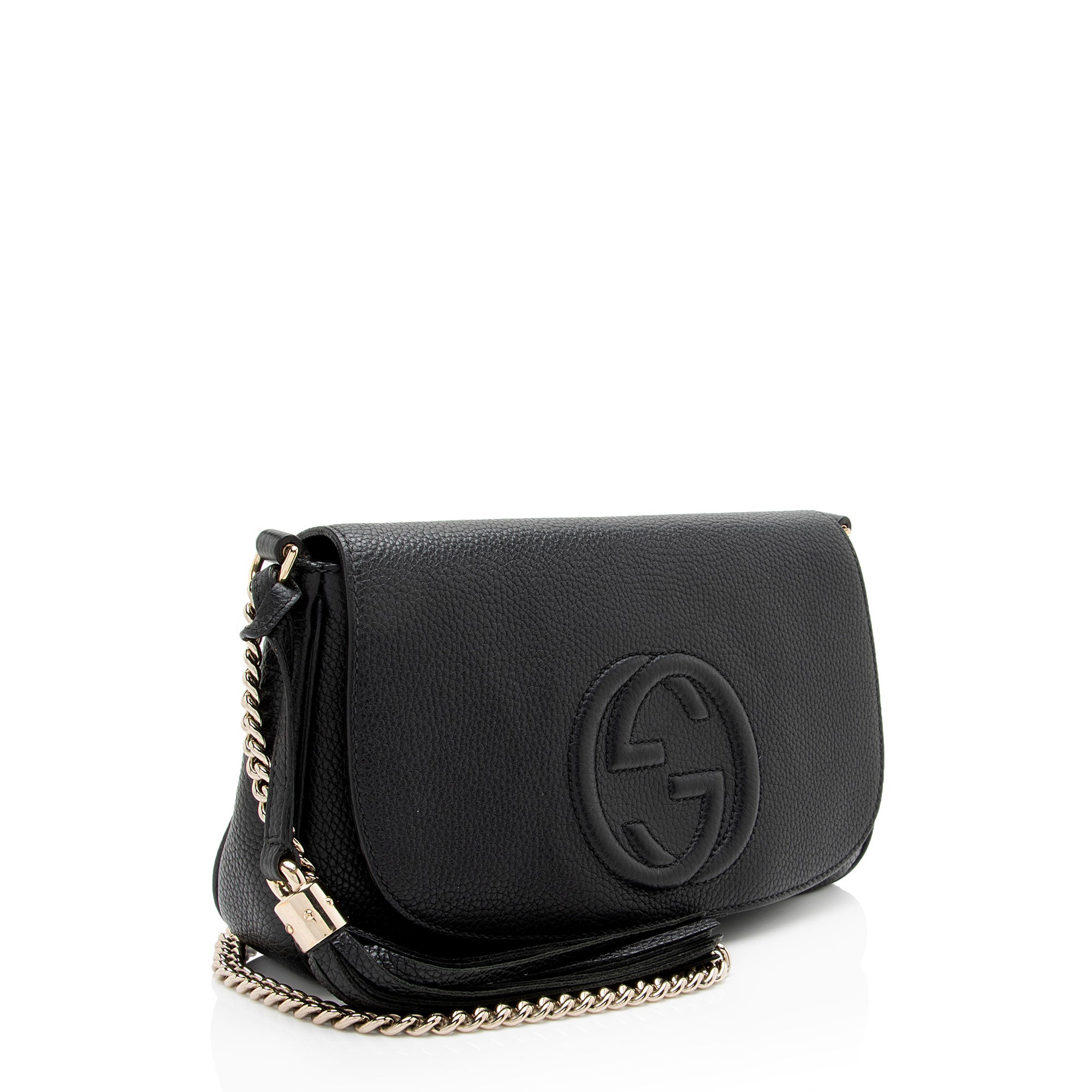 Gucci Leather Soho Medium Flap Bag