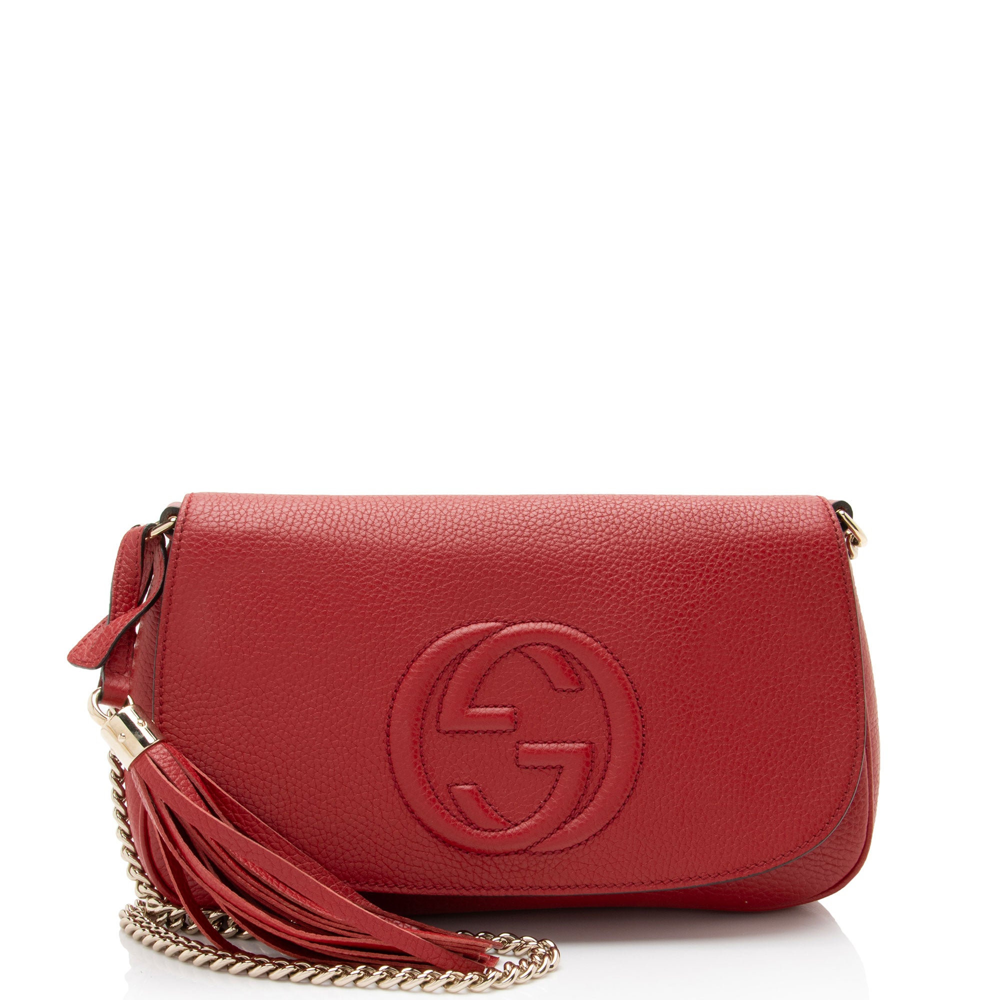 Gucci Leather Soho Medium Flap Bag