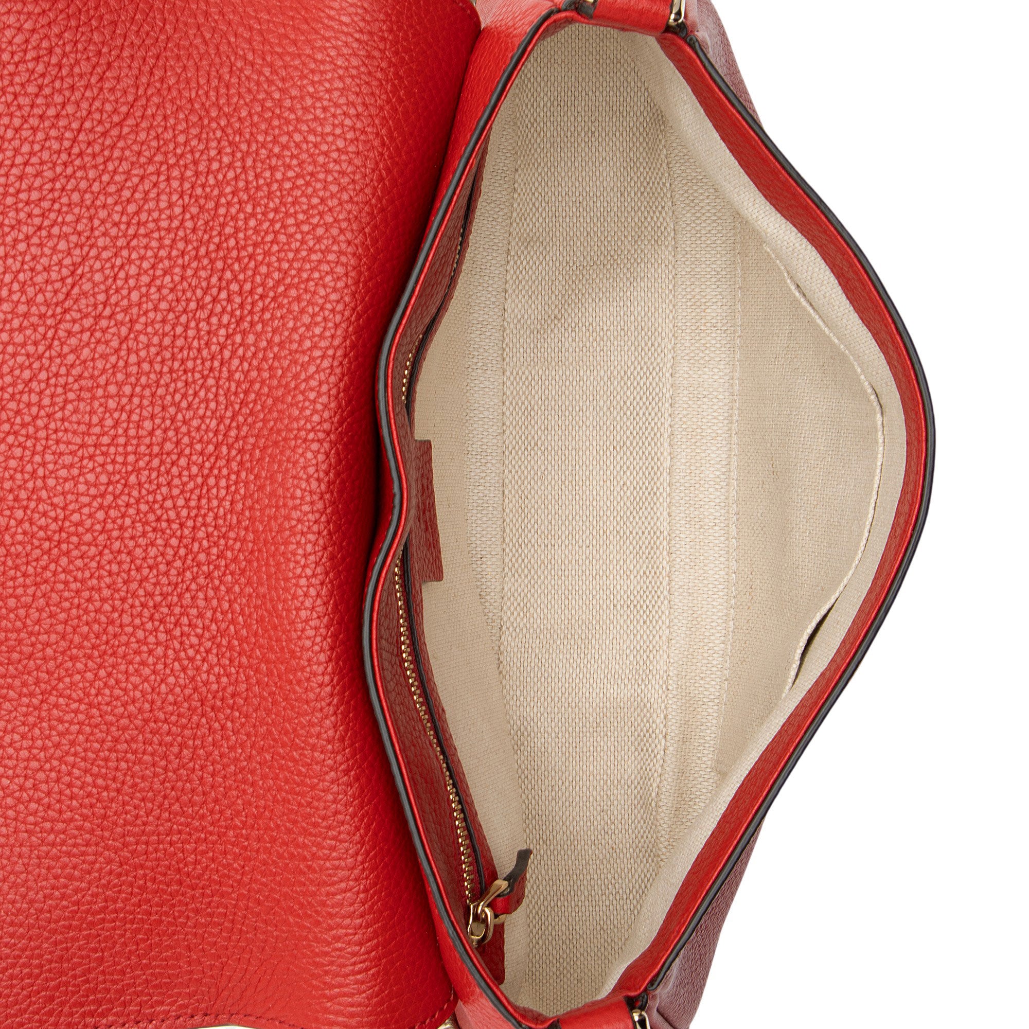 Gucci Leather Soho Medium Flap Bag