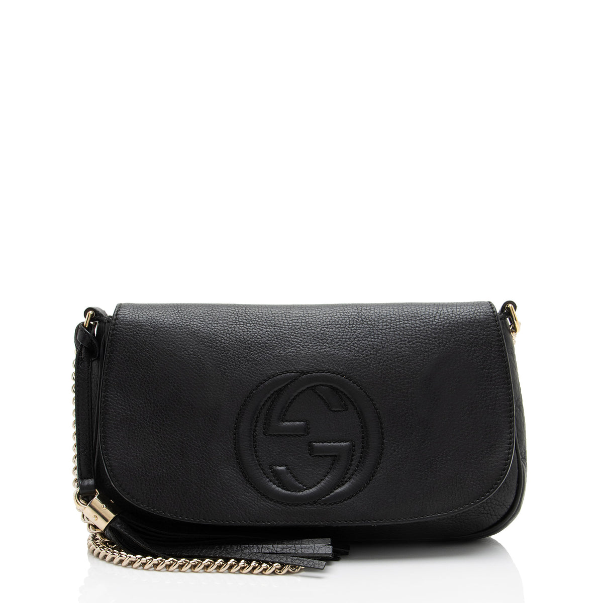 Gucci Leather Soho Medium Flap Bag