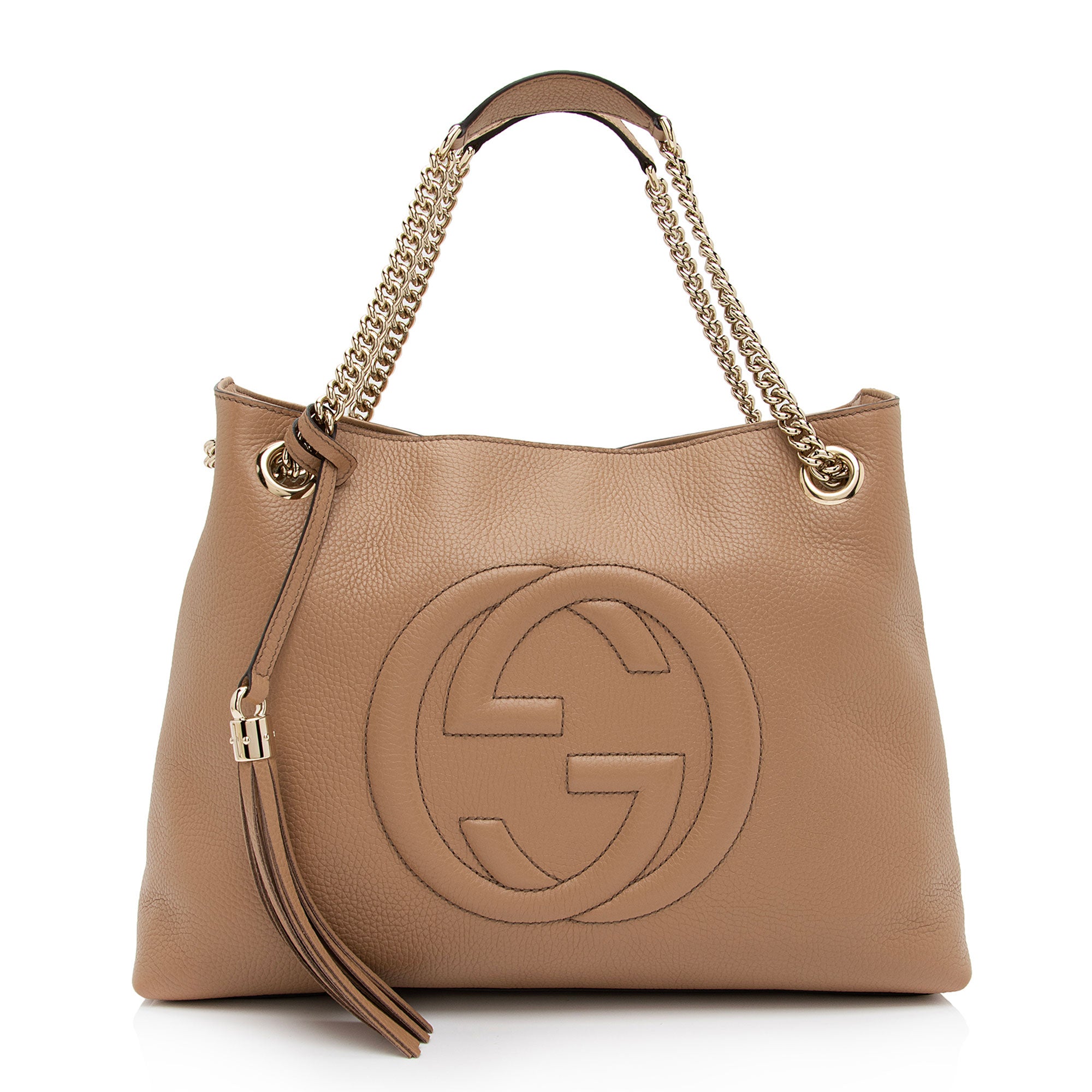 Gucci Leather Soho Medium Shoulder Bag (SHF-XL0Vpo)