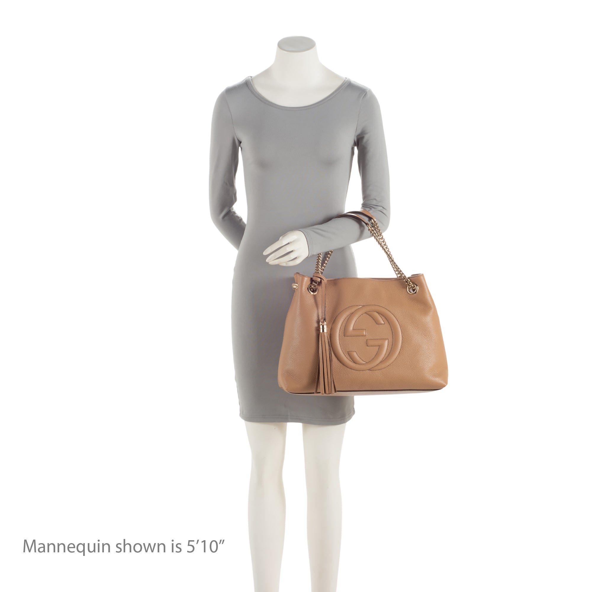 Gucci Leather Soho Medium Shoulder Bag (SHF-XL0Vpo)