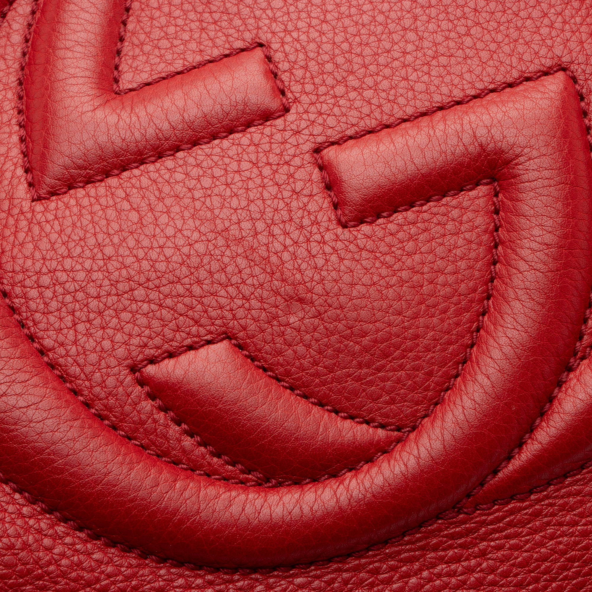 Gucci Leather Soho Medium Tote (SHF-hElGf2)