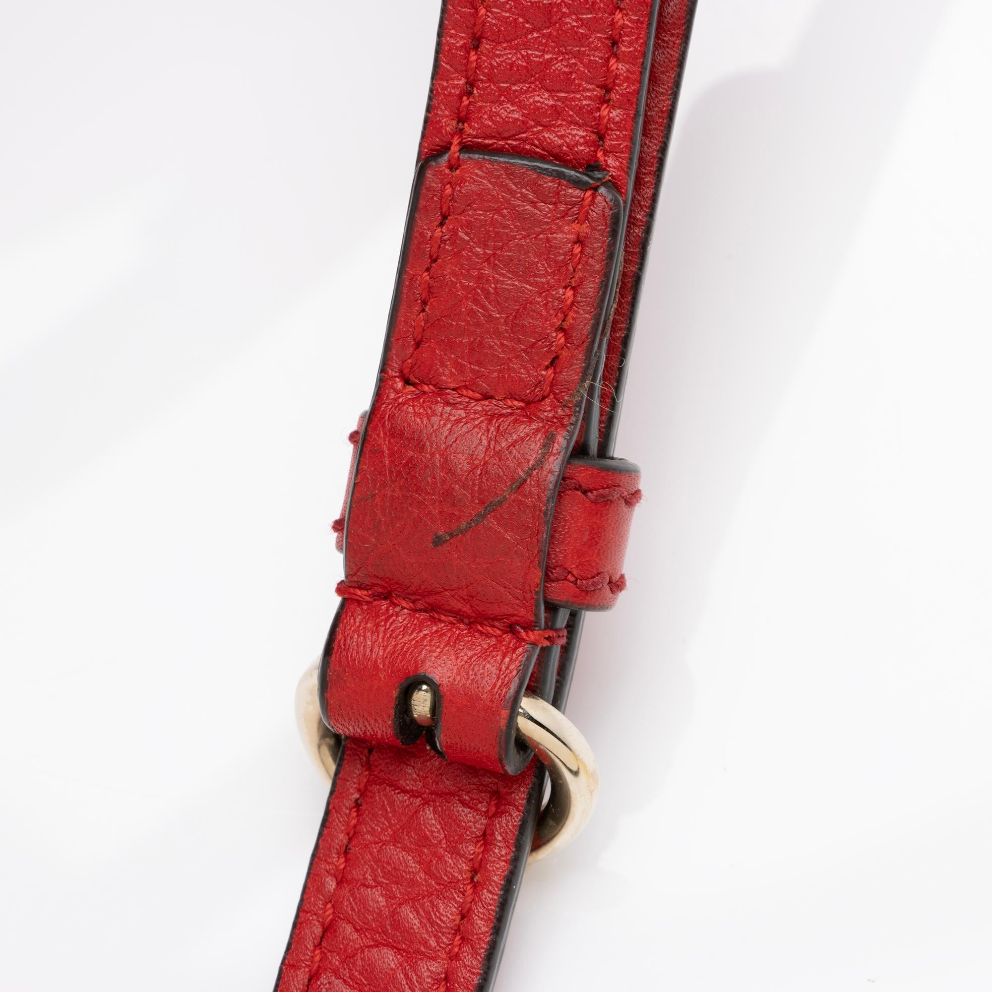 Gucci Leather Soho Top Handle Tote (SHF-CYGxPH)