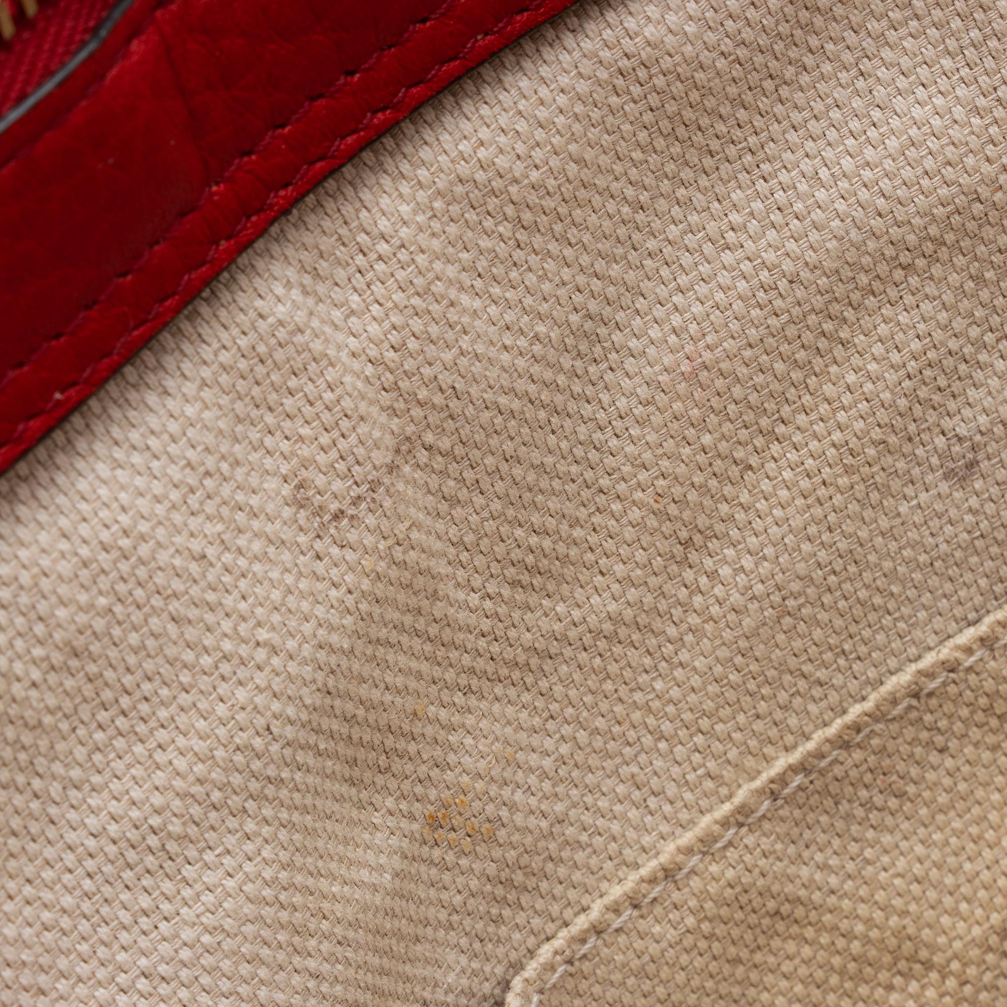 Gucci Leather Soho Top Handle Tote (SHF-CYGxPH)