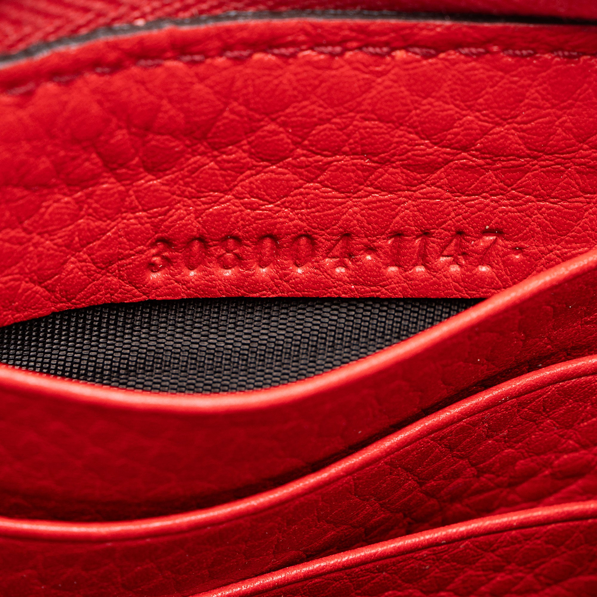 Gucci Leather Soho Zip Around Wallet