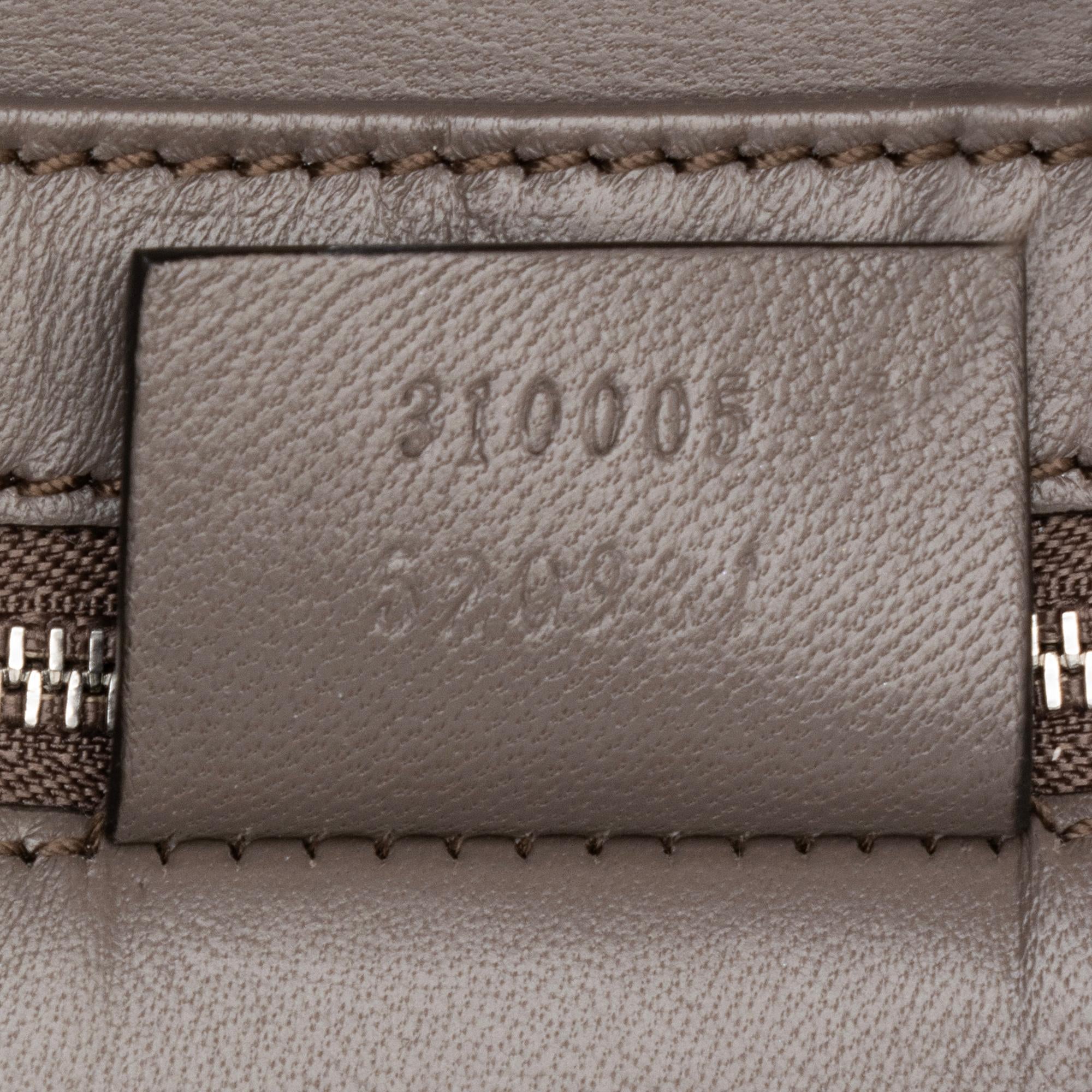 Gucci Leather Studded Broadway Clutch