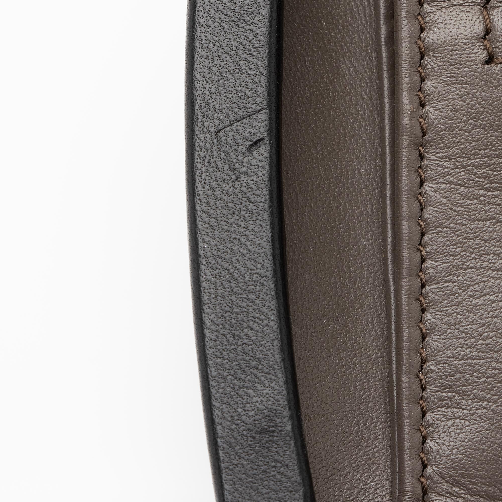 Gucci Leather Studded Broadway Clutch