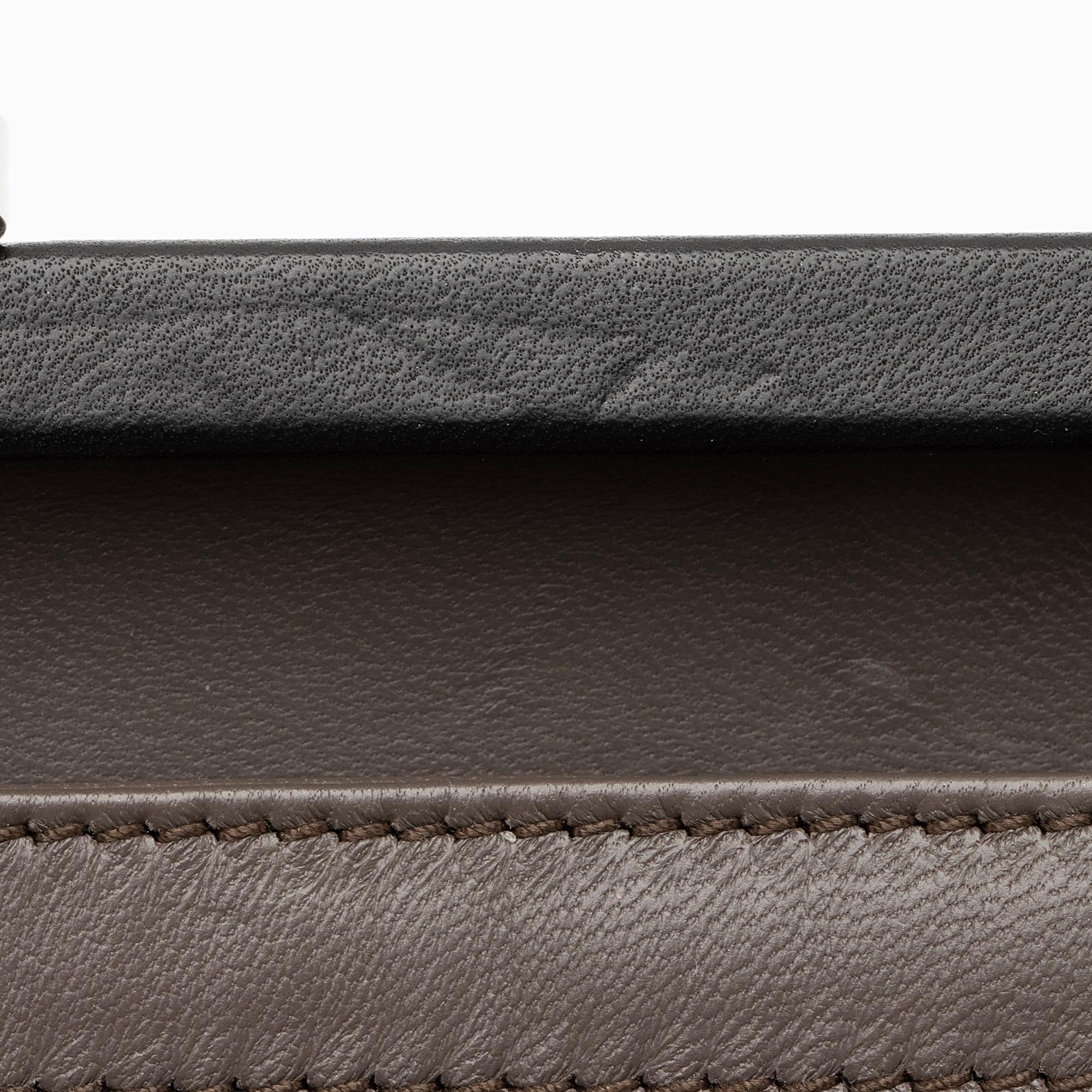 Gucci Leather Studded Broadway Clutch