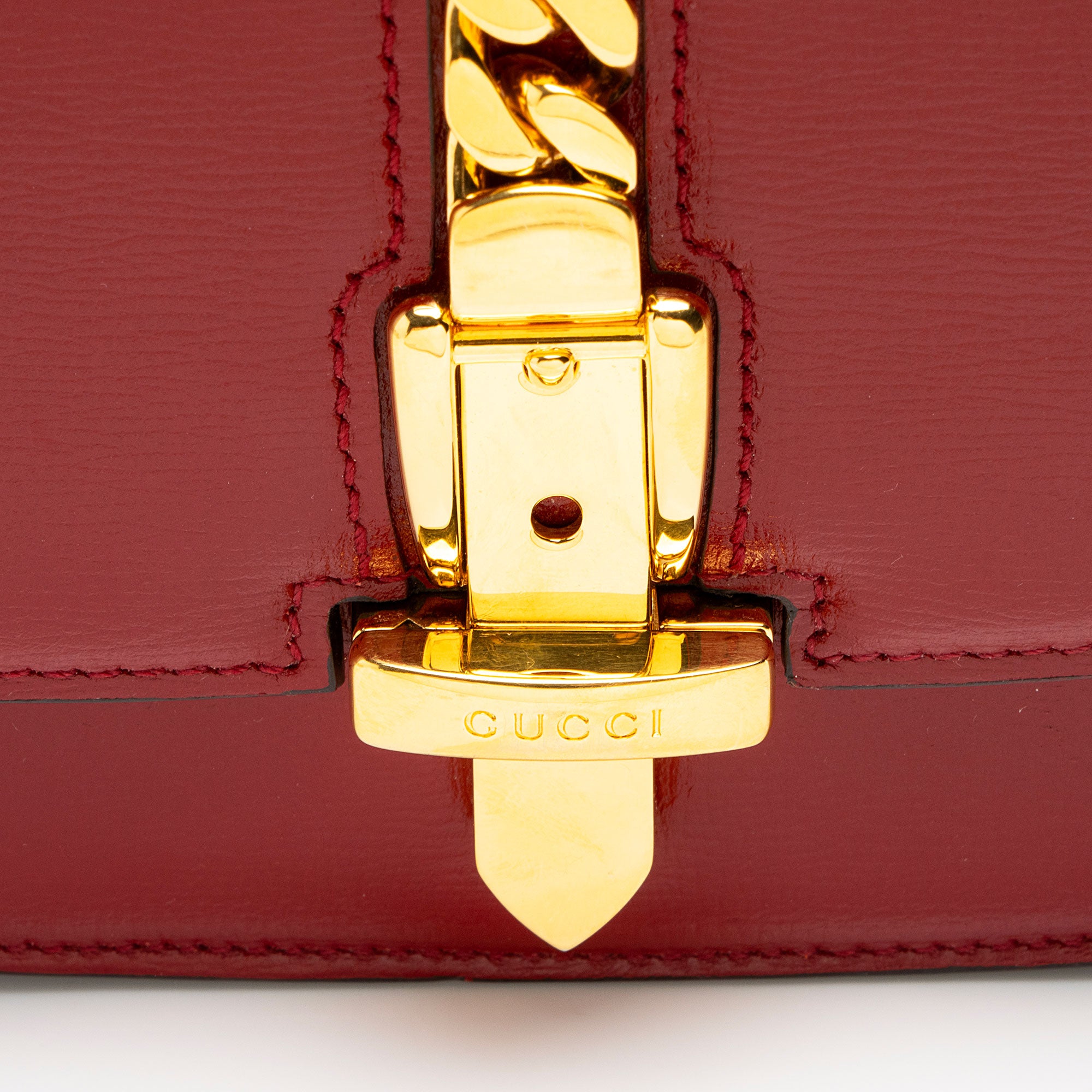 Gucci Leather Sylvie 1969 Mini Shoulder Bag