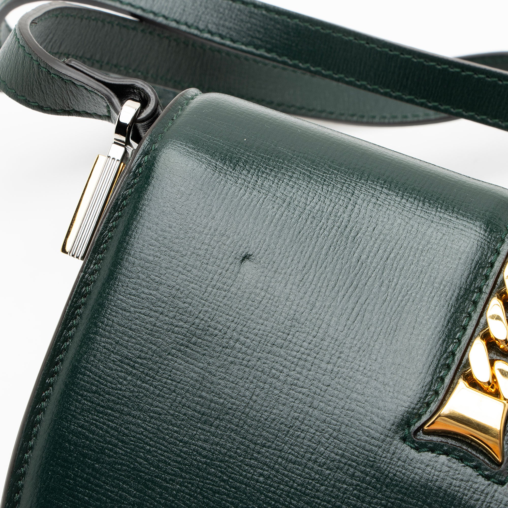 Gucci Leather Sylvie 1969 Mini Shoulder Bag