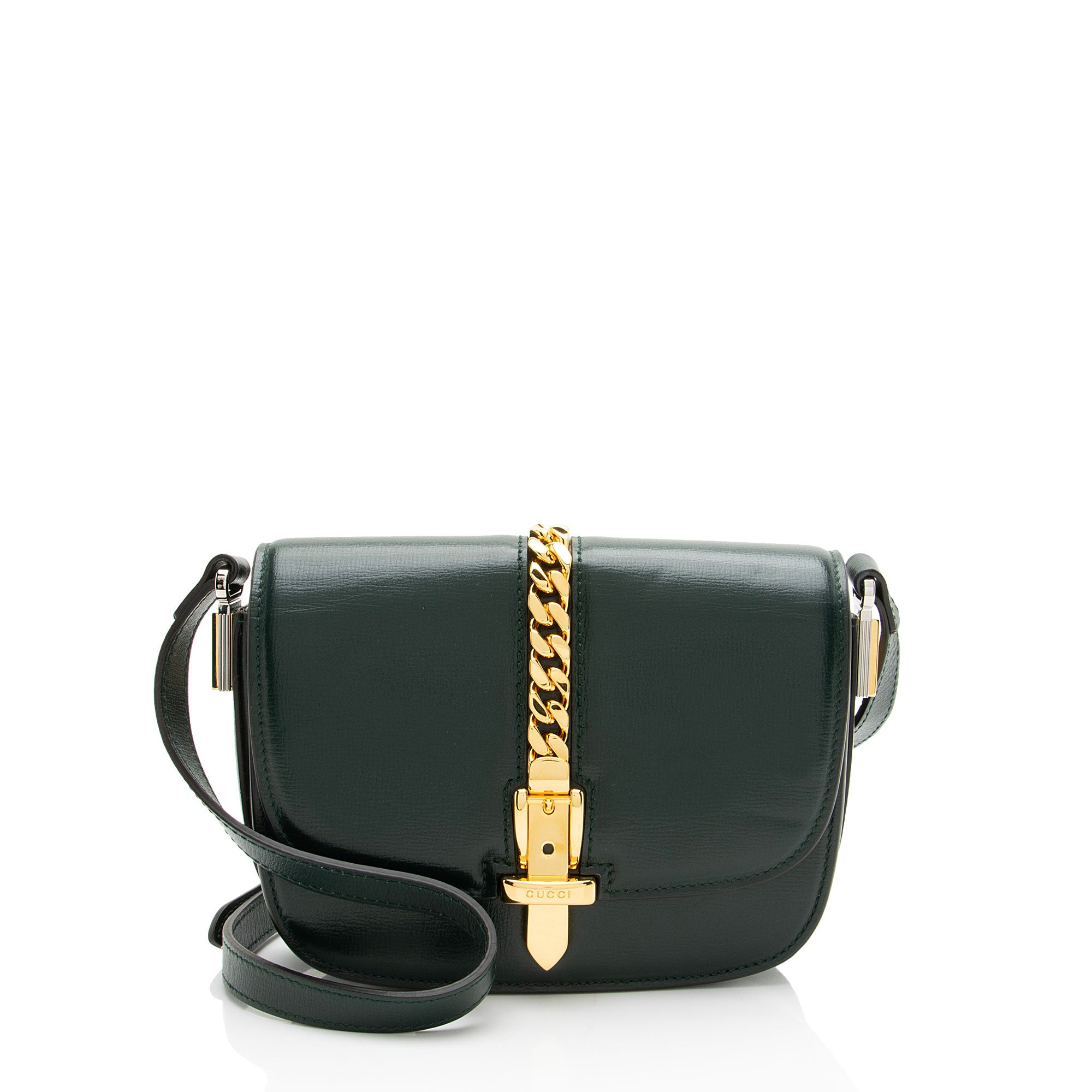Gucci Leather Sylvie 1969 Mini Shoulder Bag
