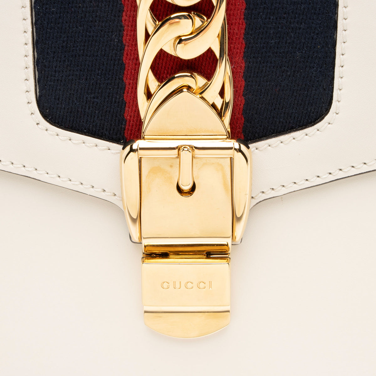 Gucci Leather Sylvie Small Shoulder Bag