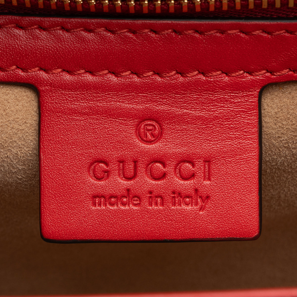 Gucci Leather Sylvie Small Shoulder Bag