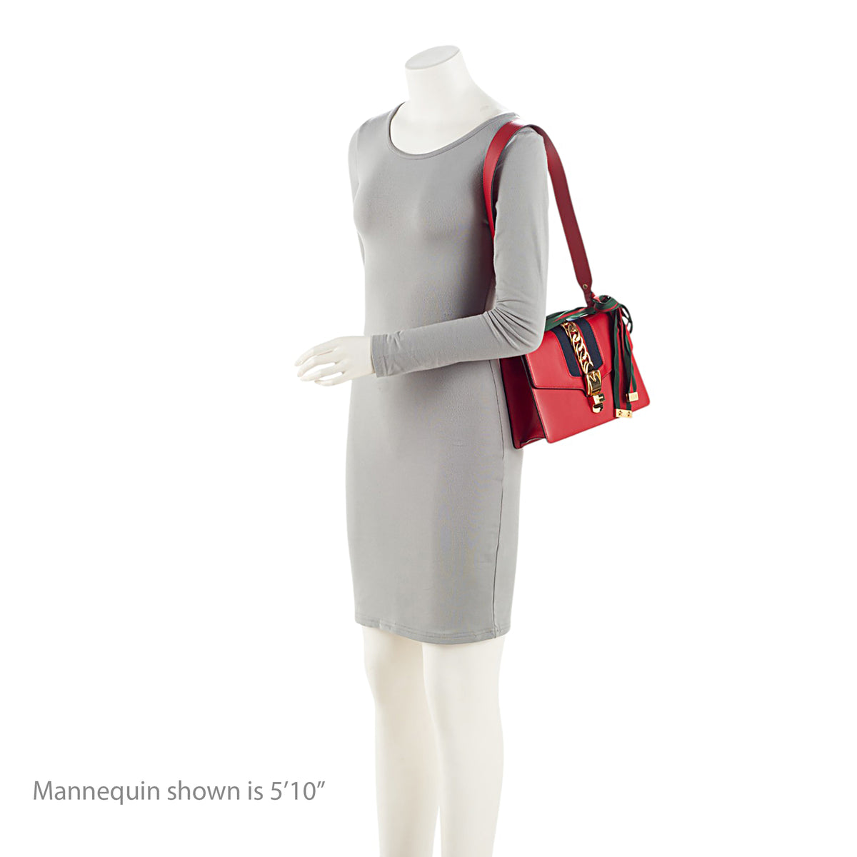 Gucci Leather Sylvie Small Shoulder Bag