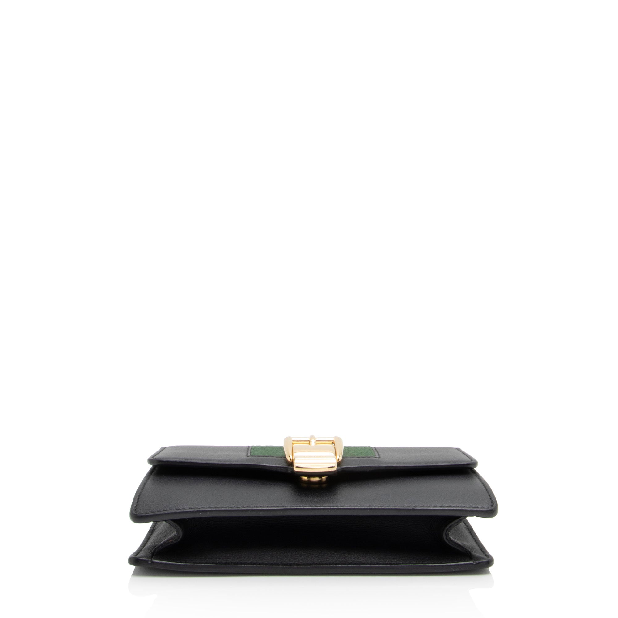 Gucci Leather Sylvie Super Mini Bag (SHF-pKo8lR)