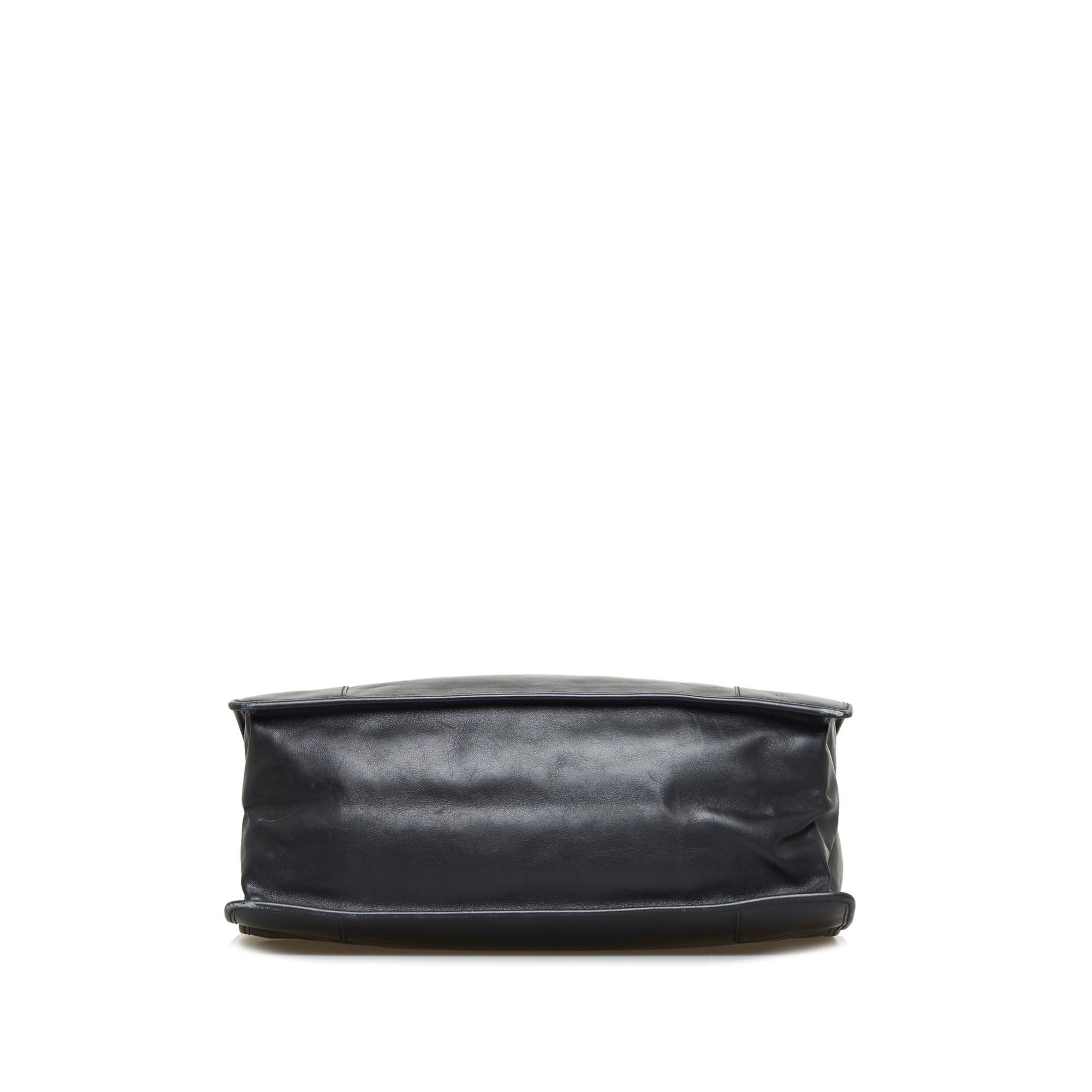 Gucci Leather Tote Bag (SHG-x1RoCi)