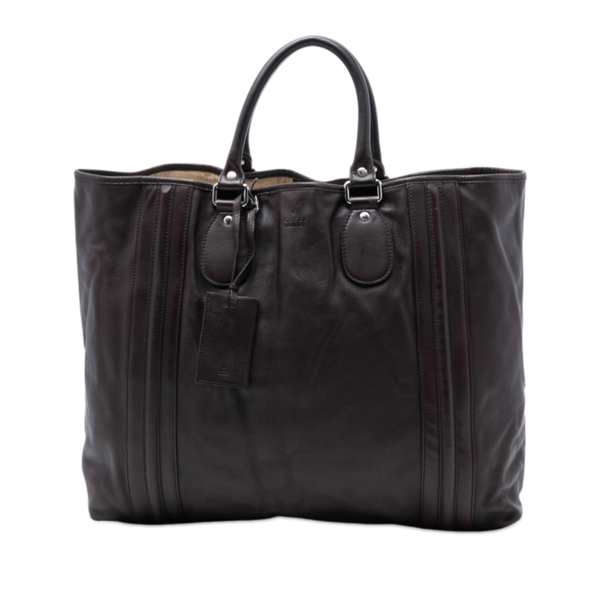 Gucci Leather Tote