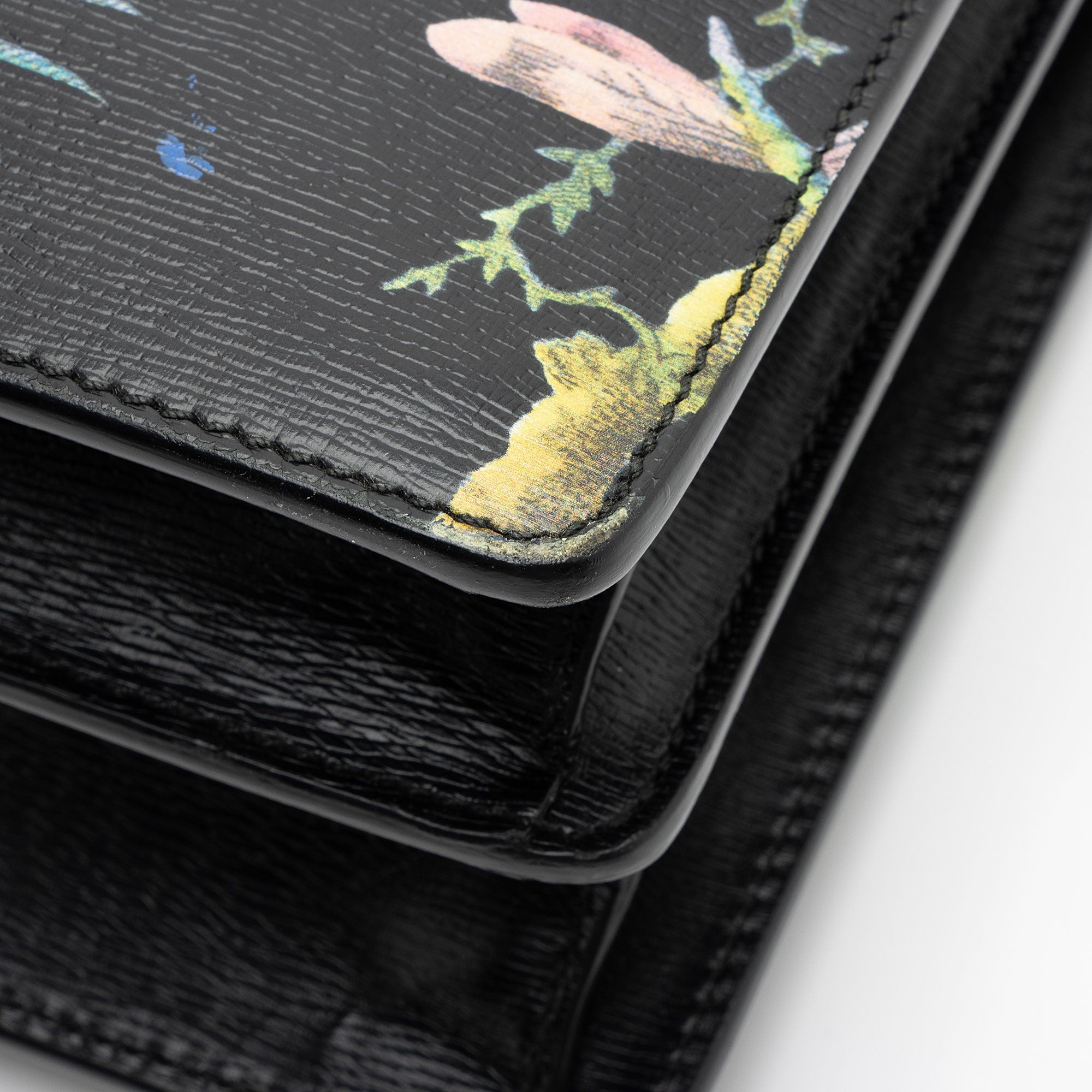 Gucci Leather Tropical Dionysus Large Shoulder Bag